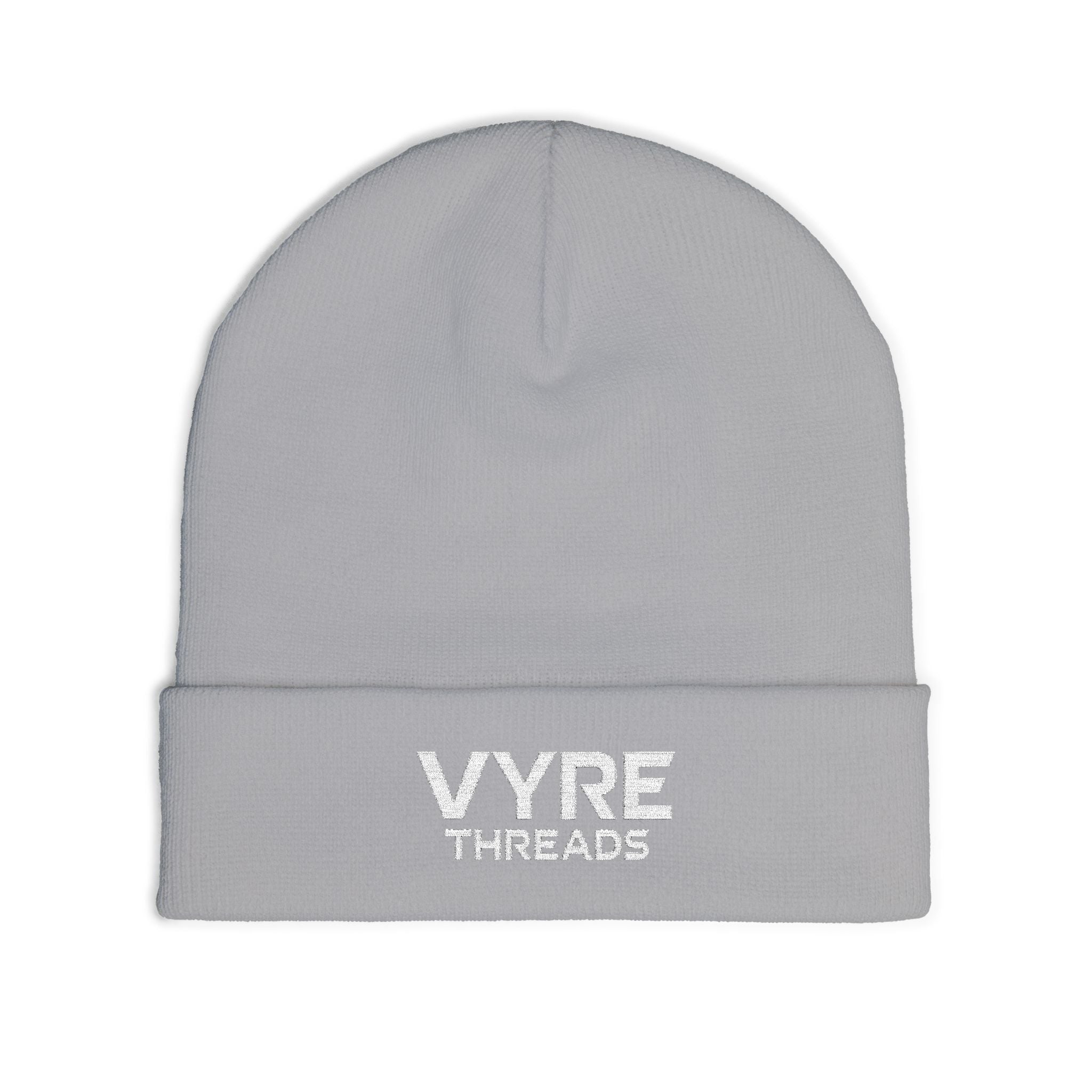 MARKETING HYPE Embroidered Knit Beanie