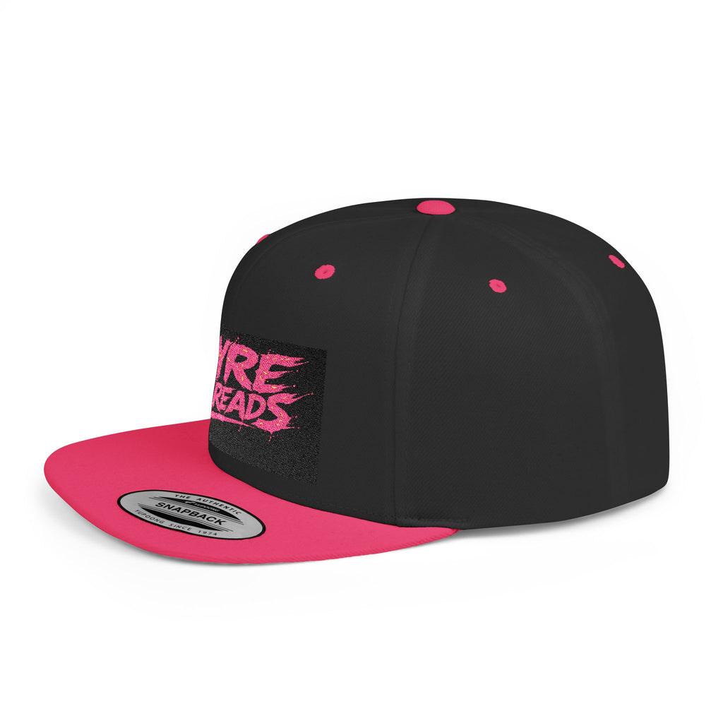 Pink Graffiti Snapback Hat — Hype Streetwear Flat Bill Cap