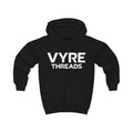 Kids Hoodie — VYRE THREADS Logo Pullover (Youth Black Hoodie)