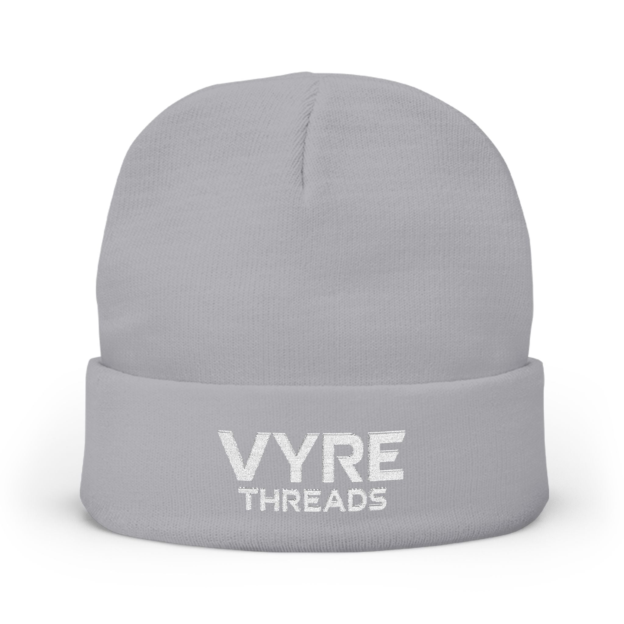 MARKETING HYPE Embroidered Knit Beanie