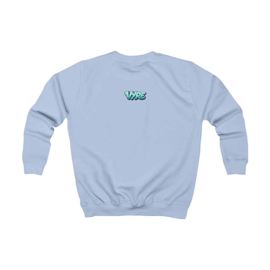 Kids Glitched Teddy Sweatshirt — VYRE Luxury Hype Streetwear