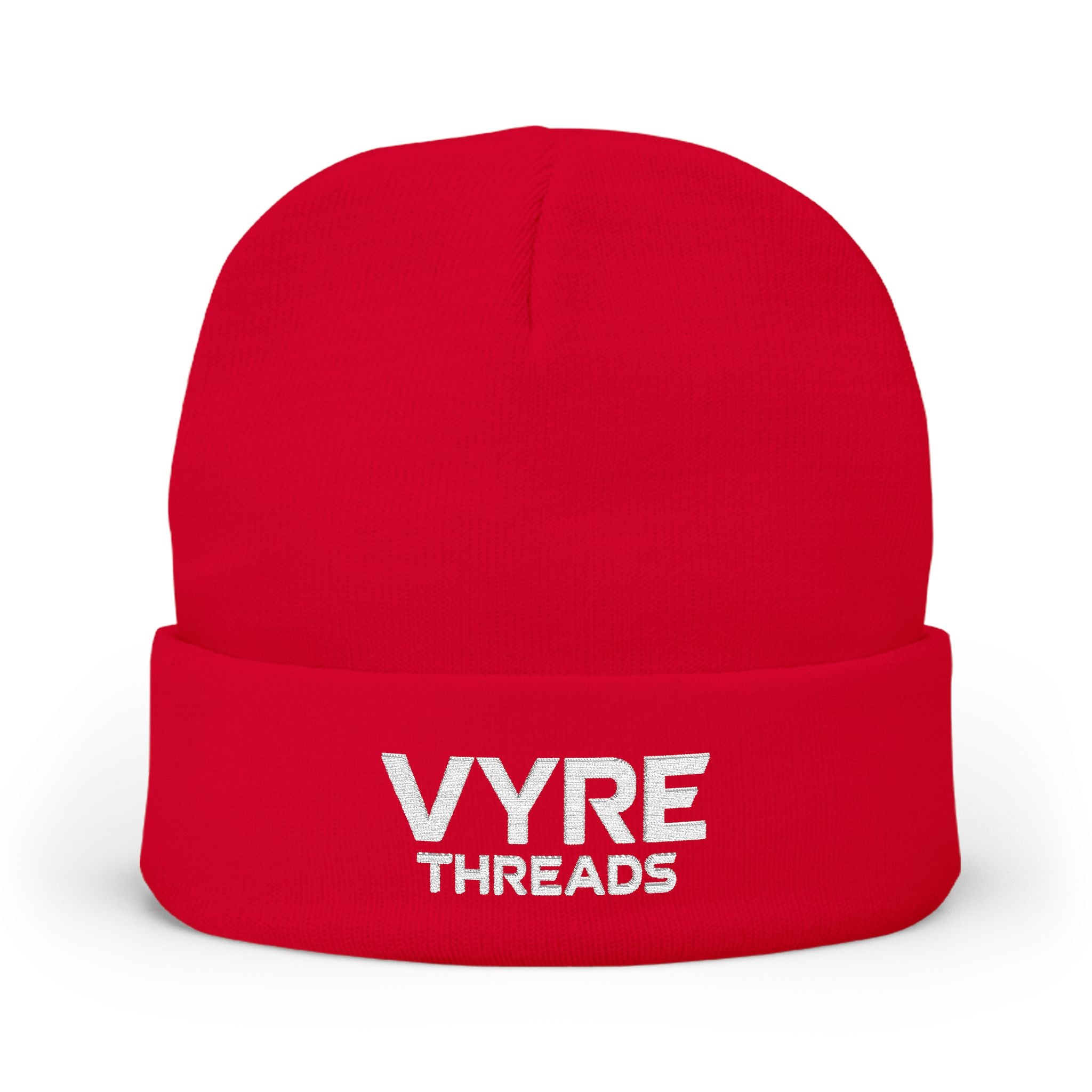 MARKETING HYPE Embroidered Knit Beanie