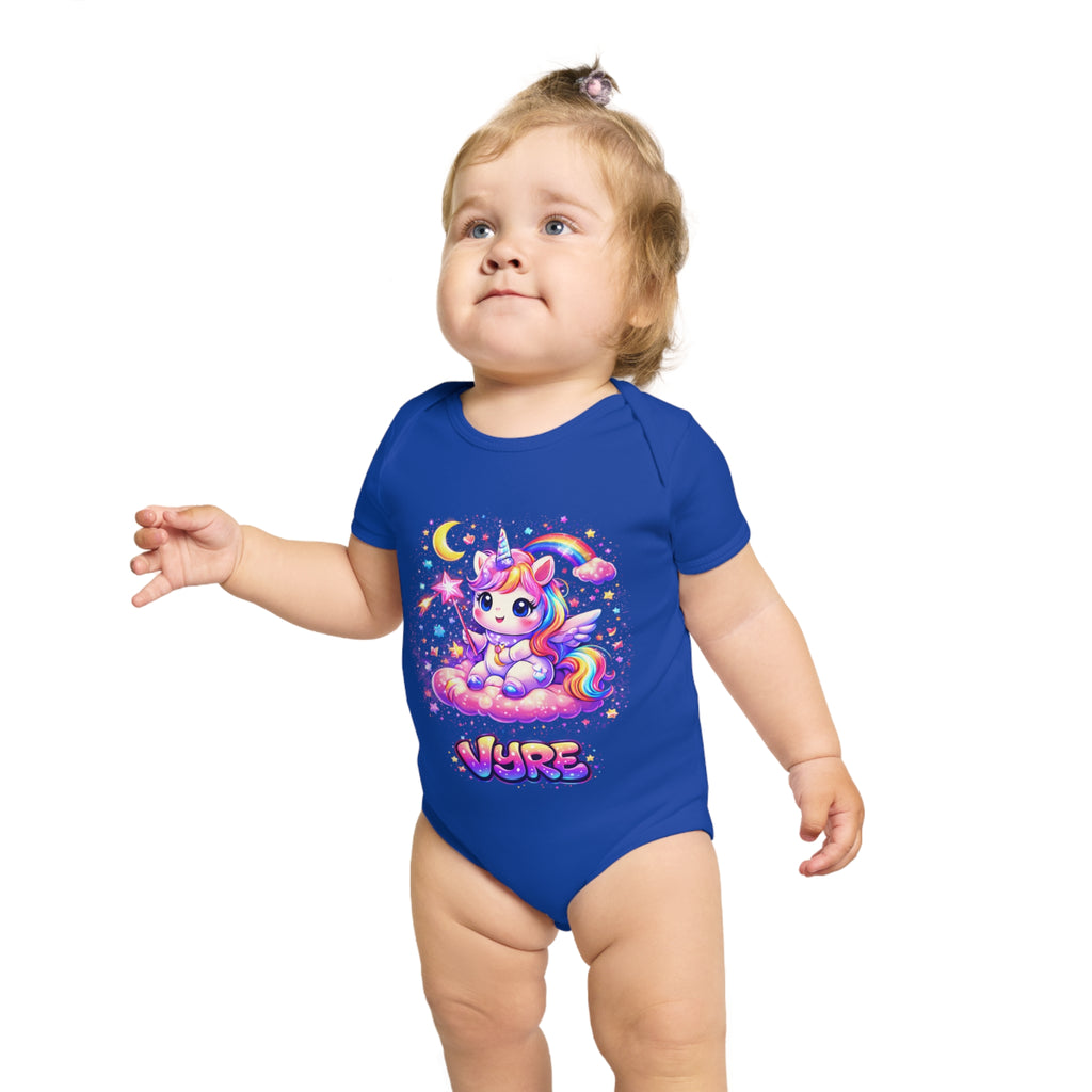 Unicorn Baby Bodysuit — Cute Rainbow Unicorn "Vure" Infant Onesie
