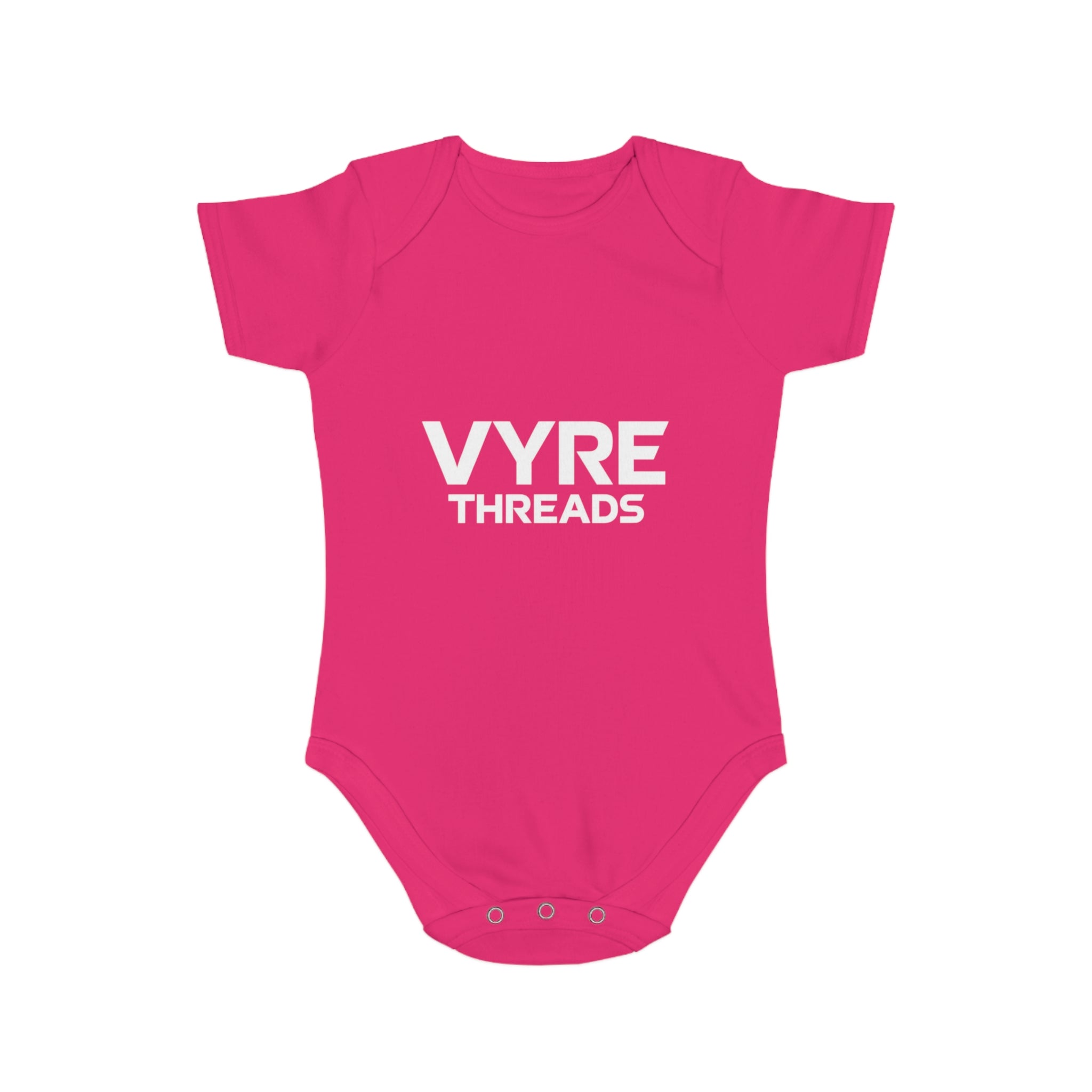 Baby Bodysuit — VYRE THREADS Logo Infant Onesie (Black)