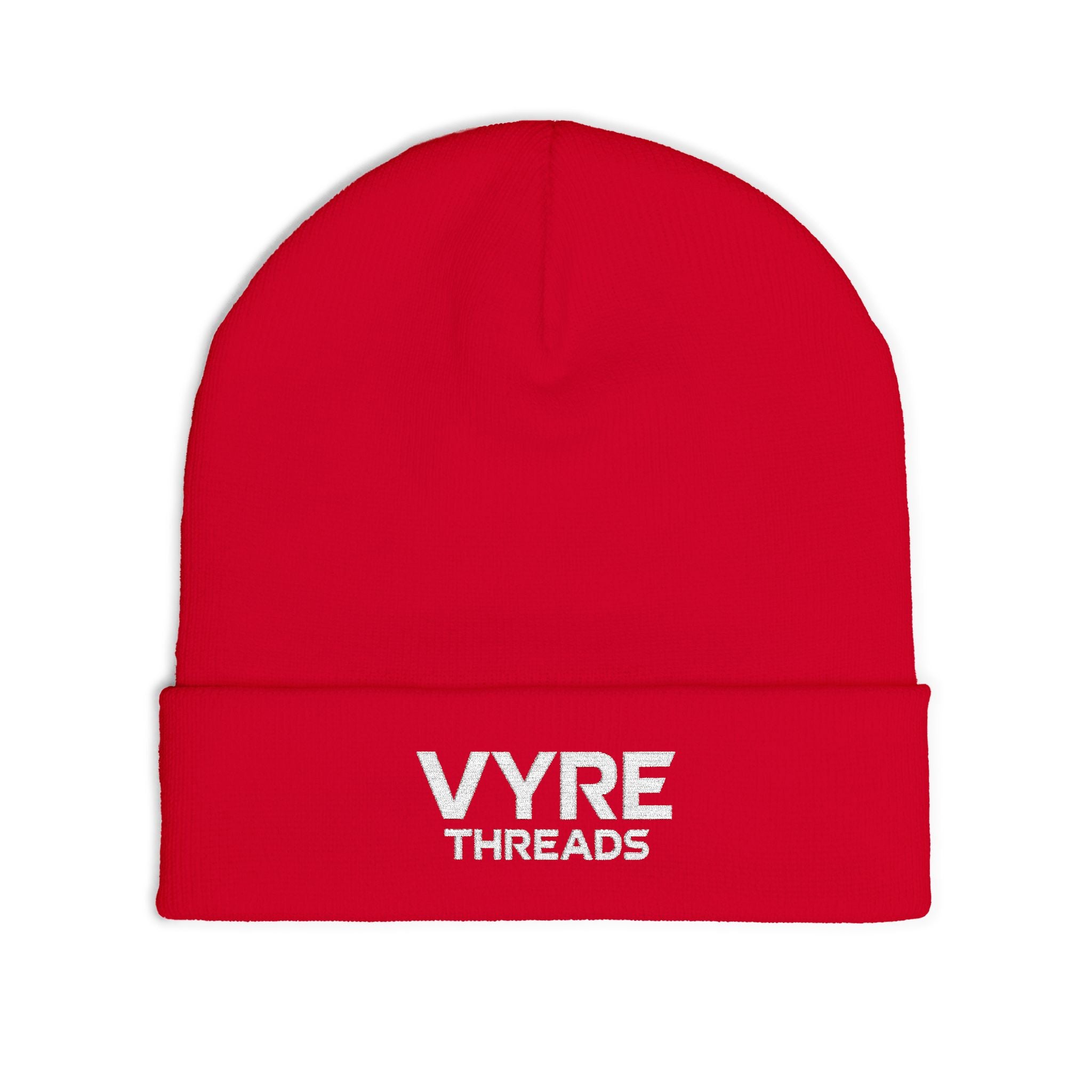 MARKETING HYPE Embroidered Knit Beanie