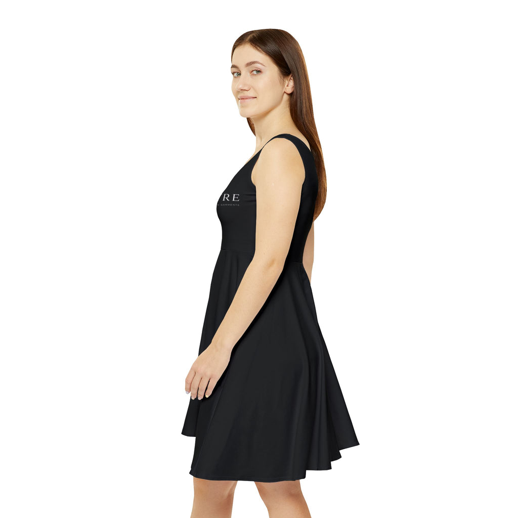 Premium VYRE Skater Dress — Women's Luxury AOP