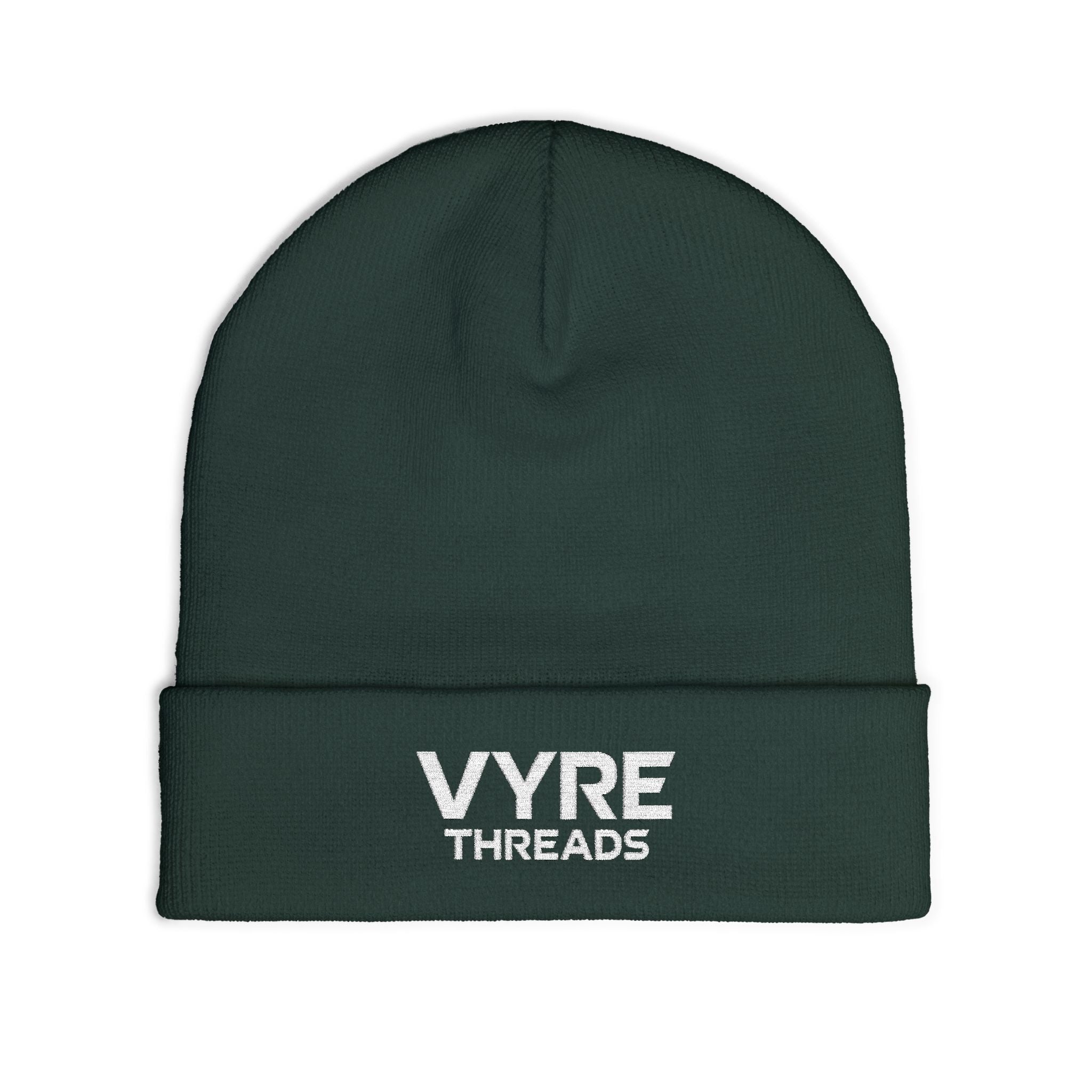 MARKETING HYPE Embroidered Knit Beanie