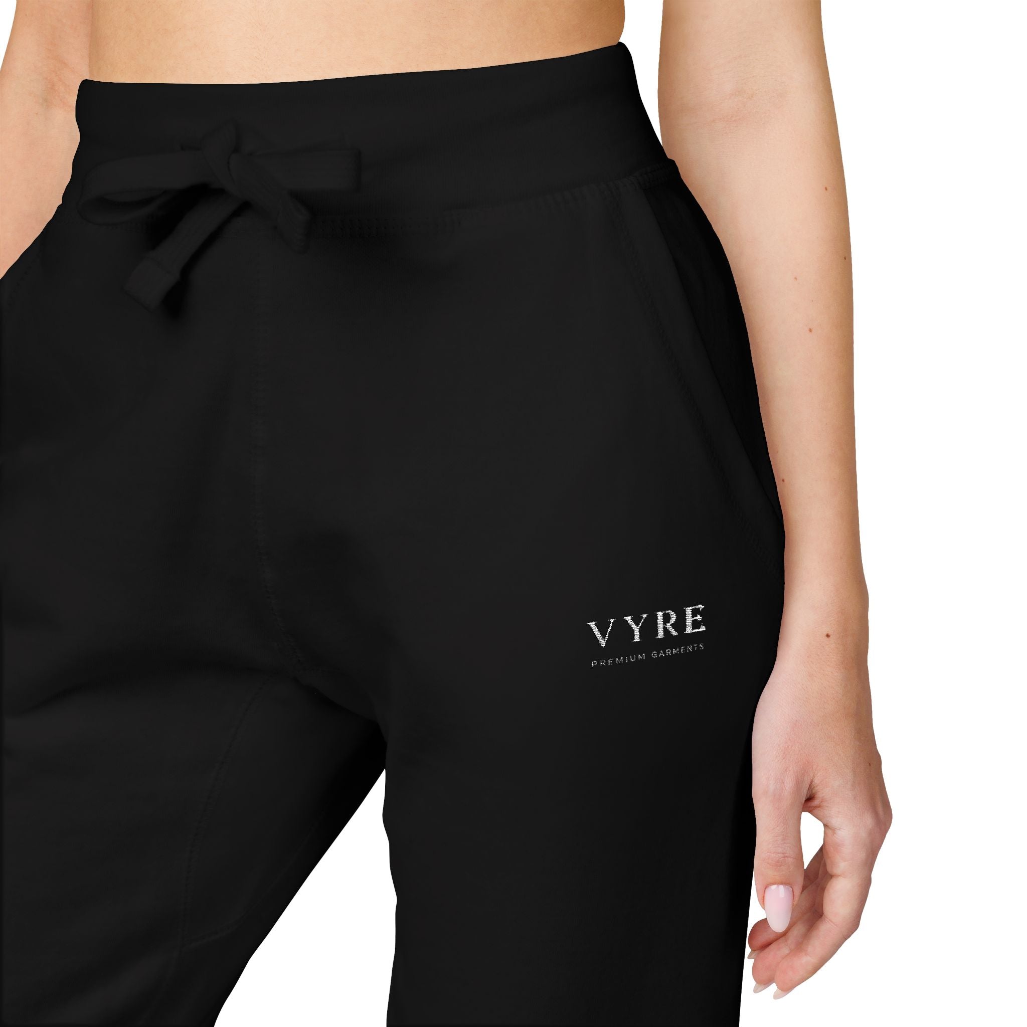 VYRE NOCTURNE Embroidered Joggers — Premium Luxury Activewear