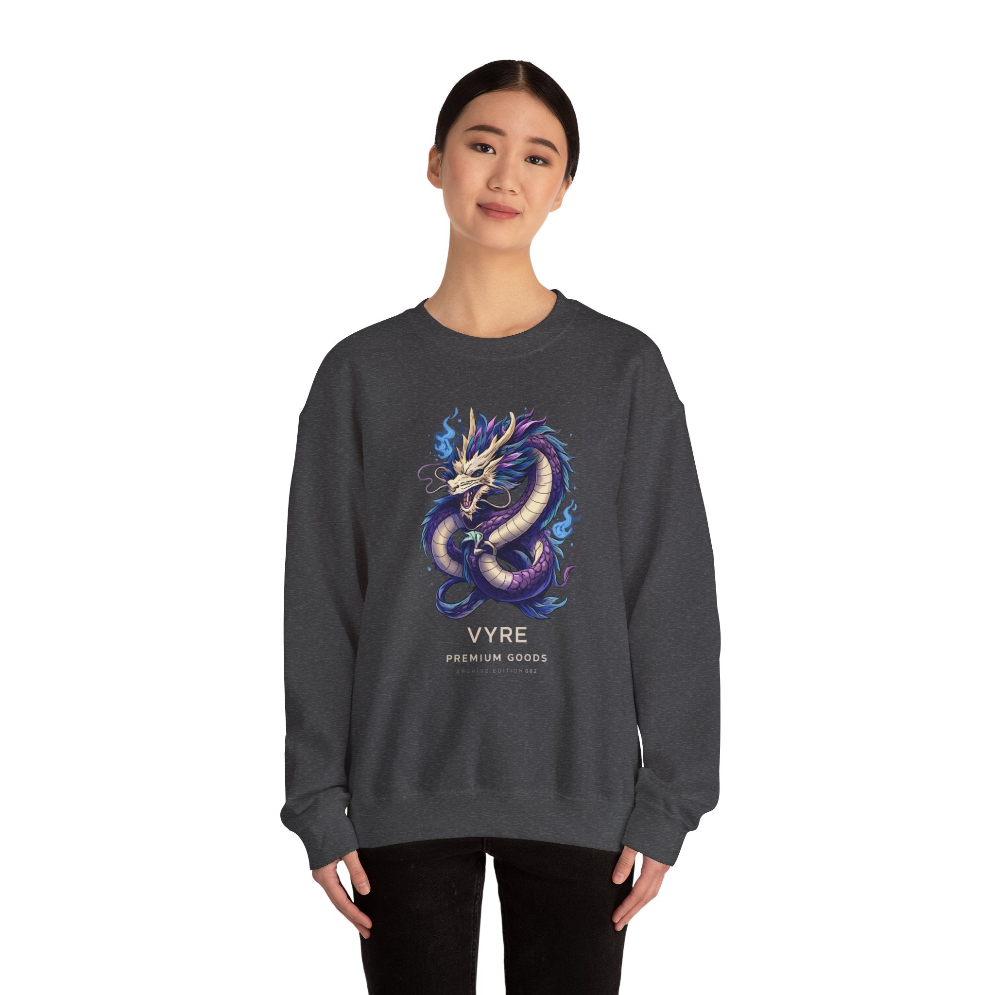 VYRE Archive Edition 002 Japanese Dragon Crewneck Sweatshirt — Limited Luxury