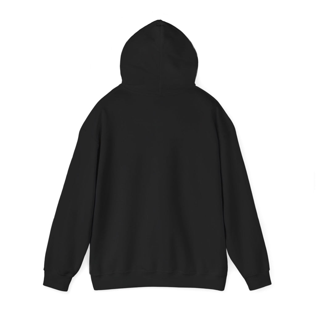Vyre Gothic Script Hoodie — Black Graphic Hooded Sweatshirt