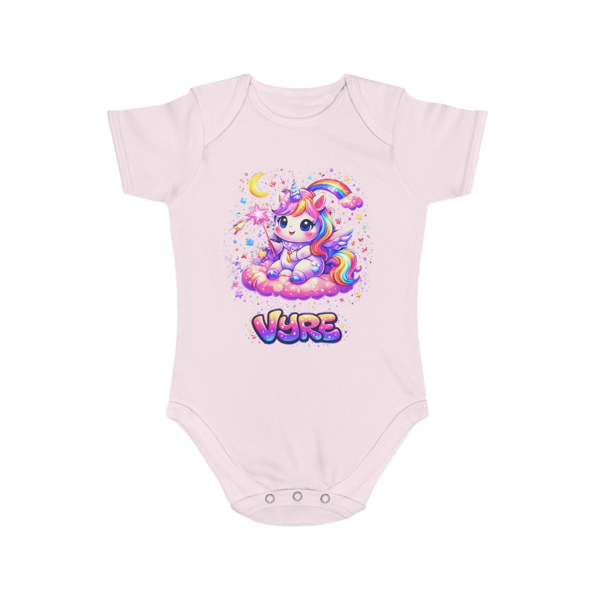 Unicorn Baby Bodysuit — Cute Rainbow Unicorn "Vure" Infant Onesie