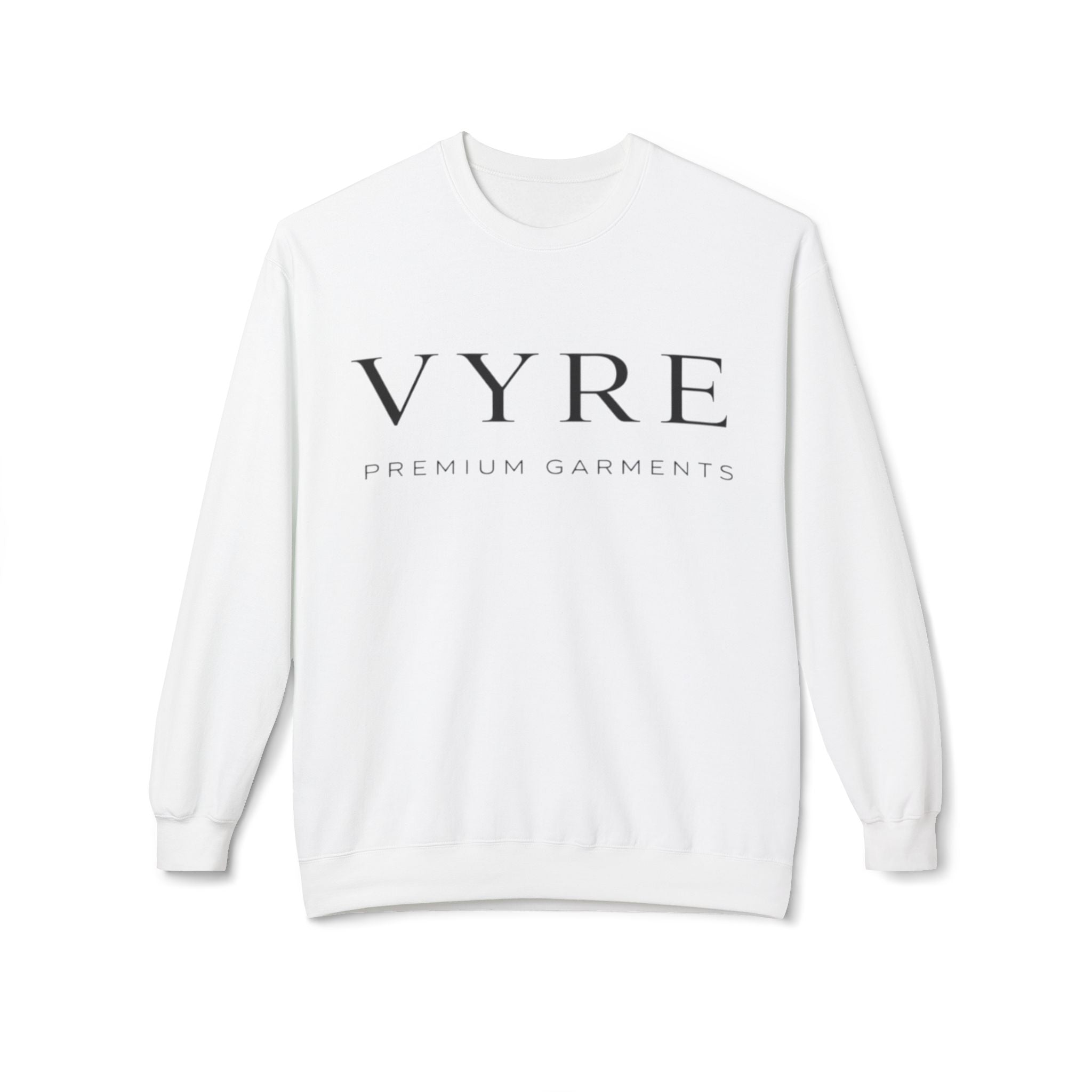 Premium Quality Fleece Crewneck Sweatshirt — "Premium Quality, Premium Design"