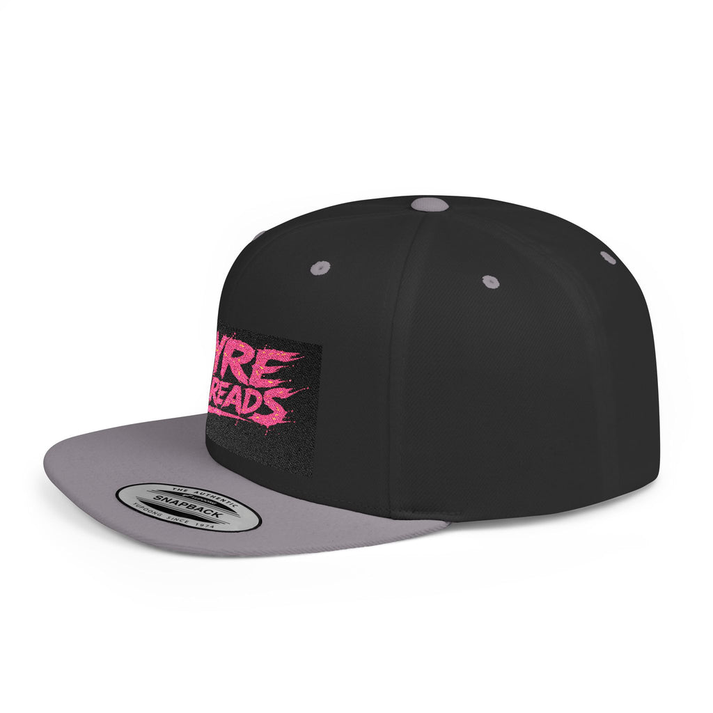Pink Graffiti Snapback Hat — Hype Streetwear Flat Bill Cap