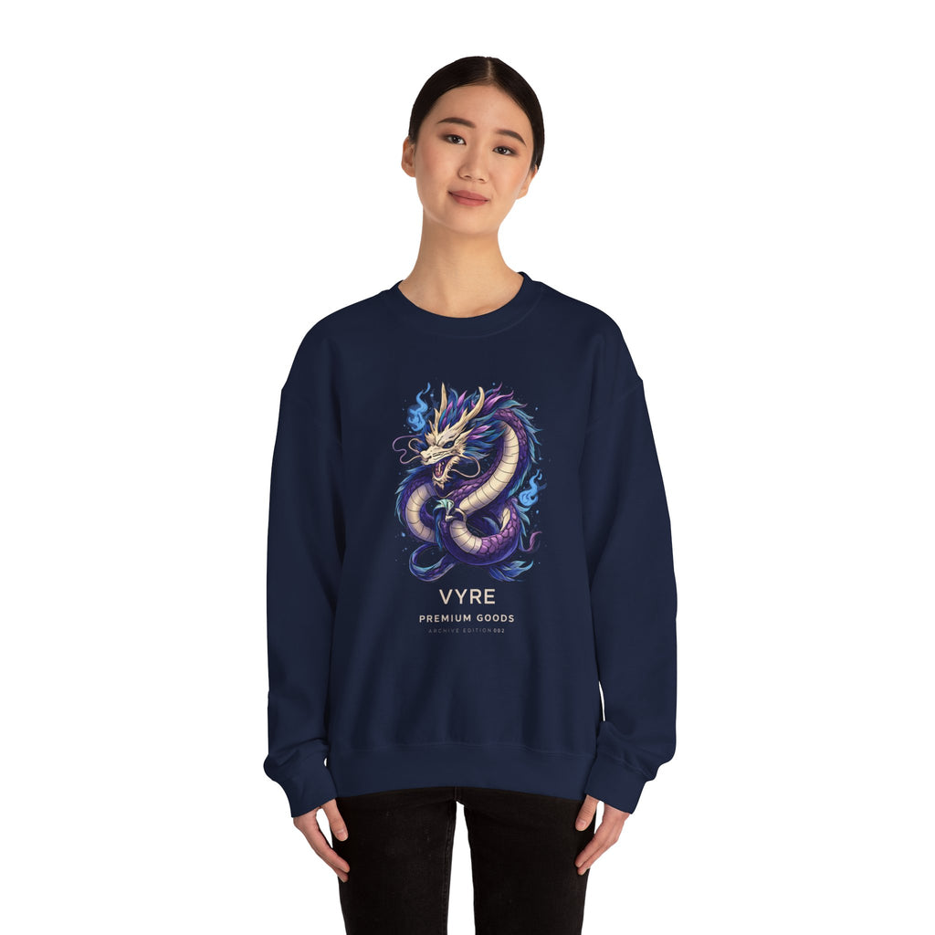 VYRE Archive Edition 002 Japanese Dragon Crewneck Sweatshirt — Limited Luxury