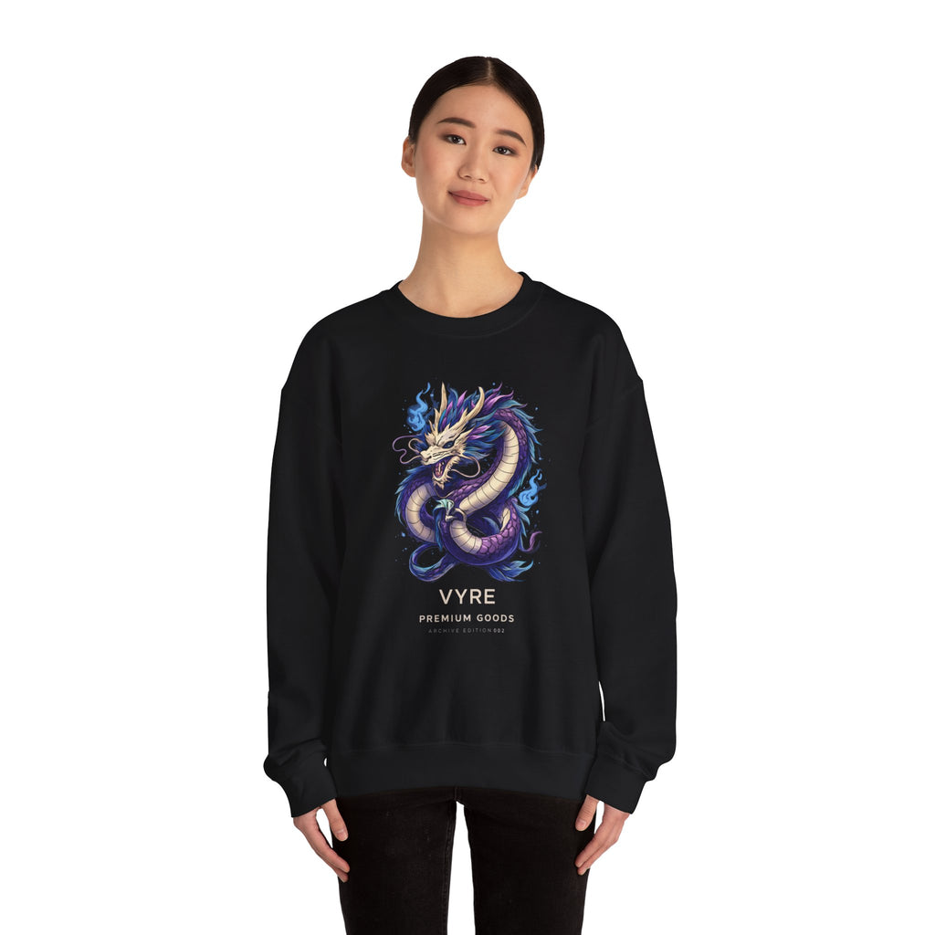 VYRE Archive Edition 002 Japanese Dragon Crewneck Sweatshirt — Limited Luxury