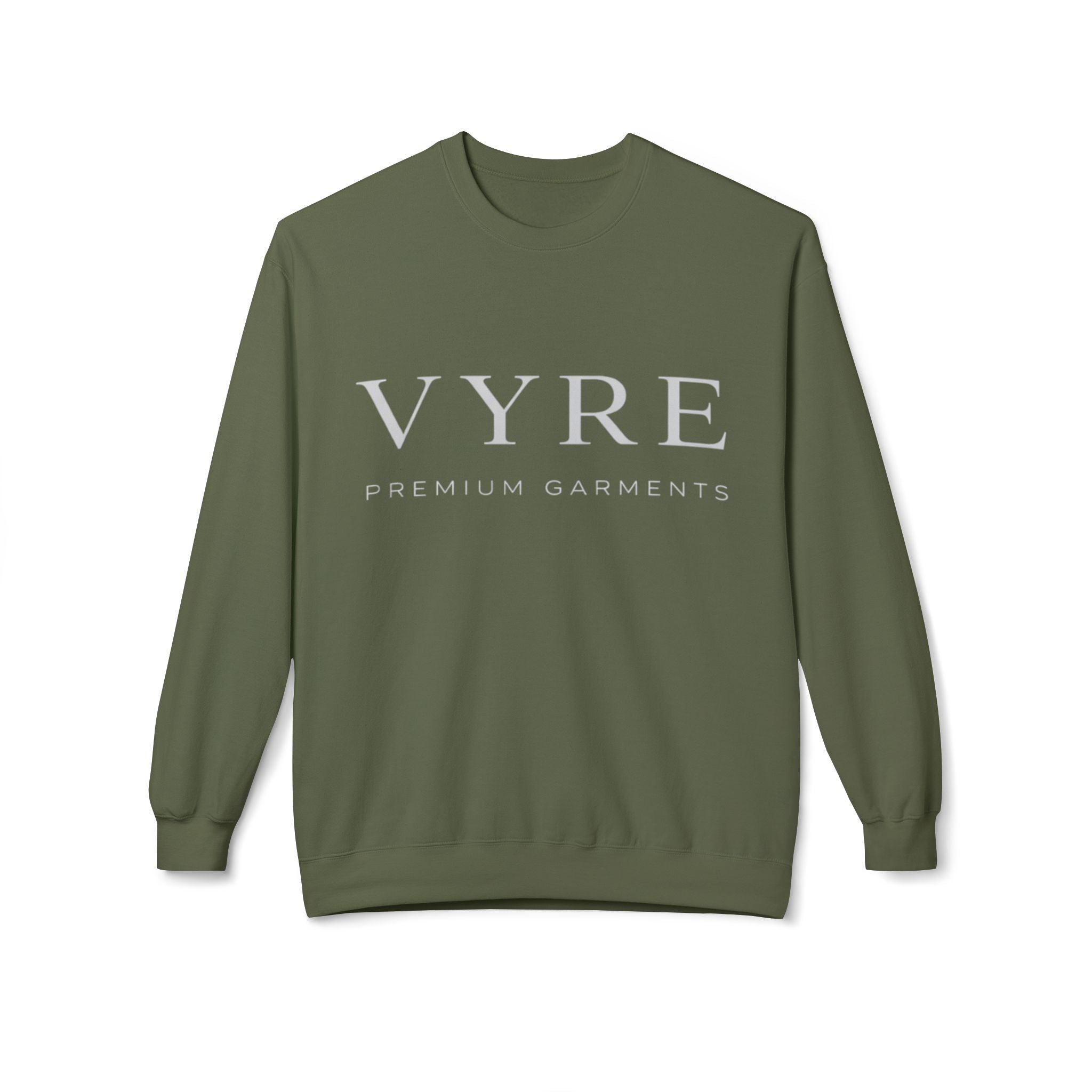Premium Quality Fleece Crewneck Sweatshirt — "Premium Quality, Premium Design"