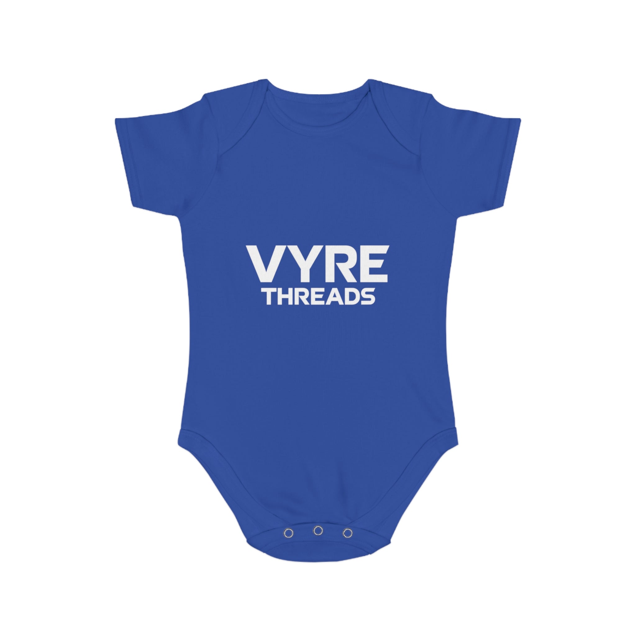 Baby Bodysuit — VYRE THREADS Logo Infant Onesie (Black)
