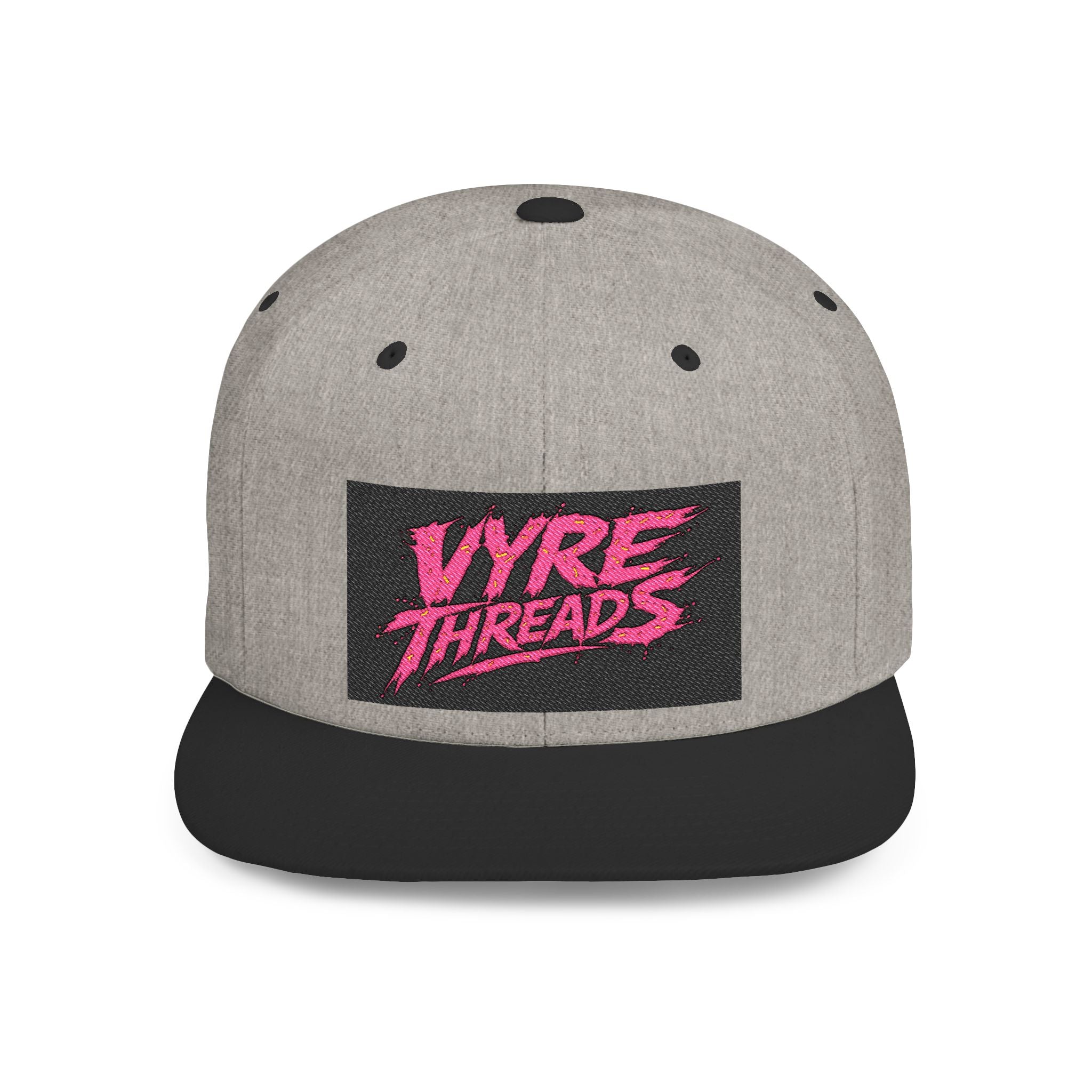 Pink Graffiti Snapback Hat — Hype Streetwear Flat Bill Cap