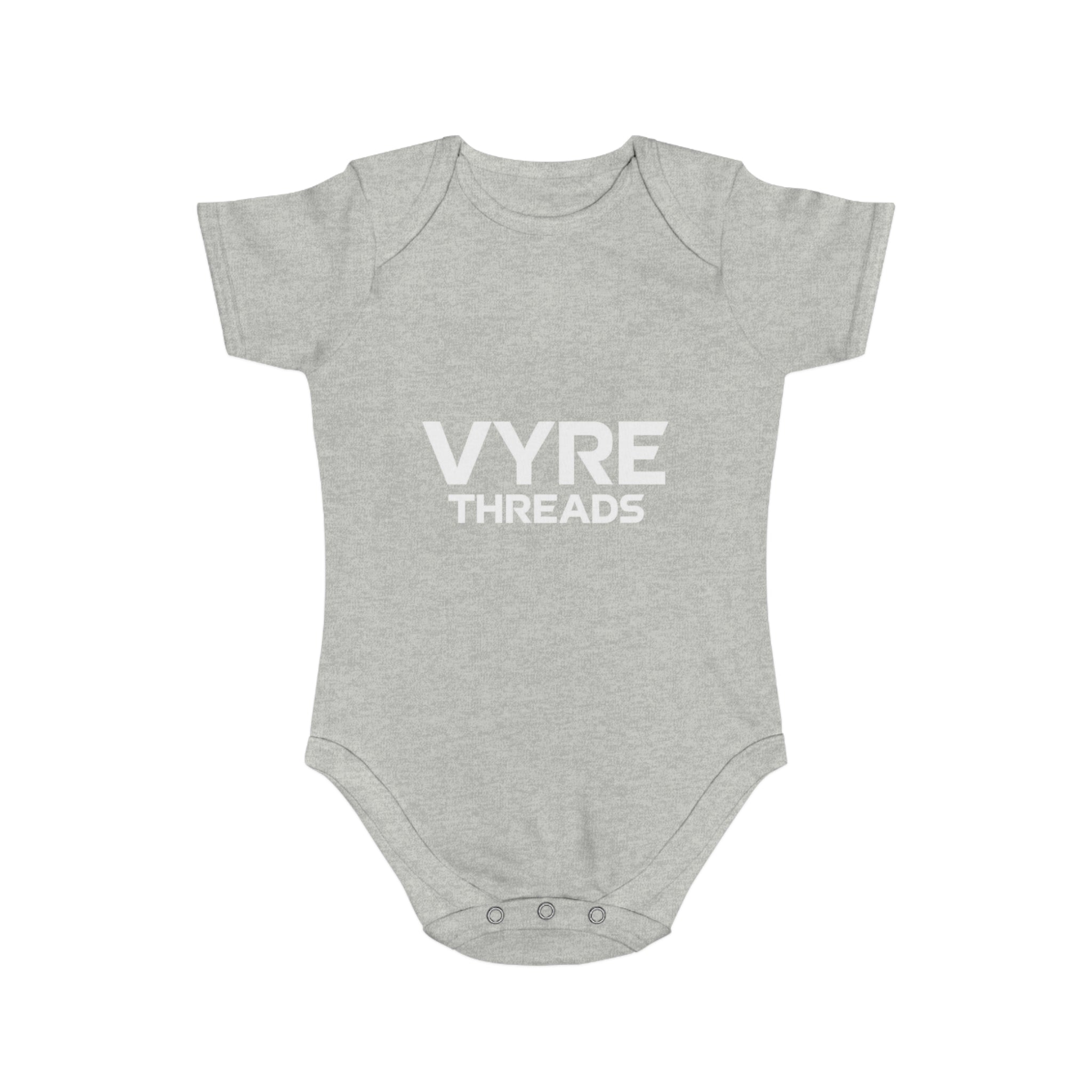 Baby Bodysuit — VYRE THREADS Logo Infant Onesie (Black)