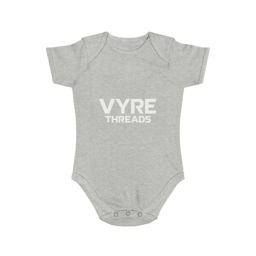 Baby Bodysuit — VYRE THREADS Logo Infant Onesie (Black)
