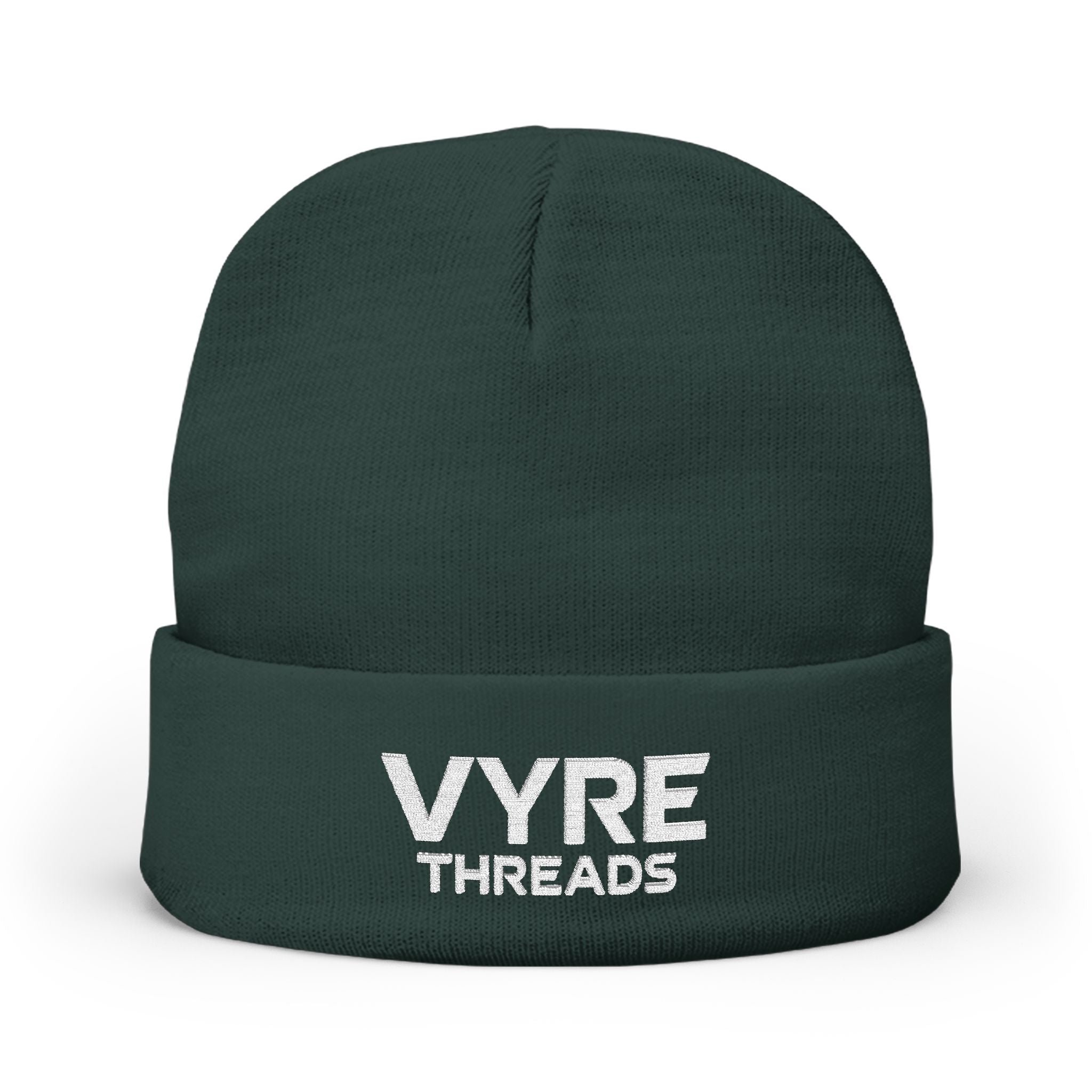 MARKETING HYPE Embroidered Knit Beanie