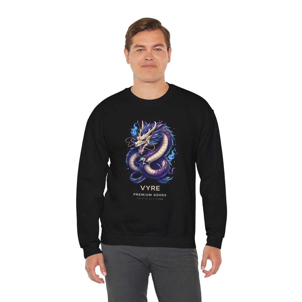 VYRE Archive Edition 002 Japanese Dragon Crewneck Sweatshirt — Limited Luxury