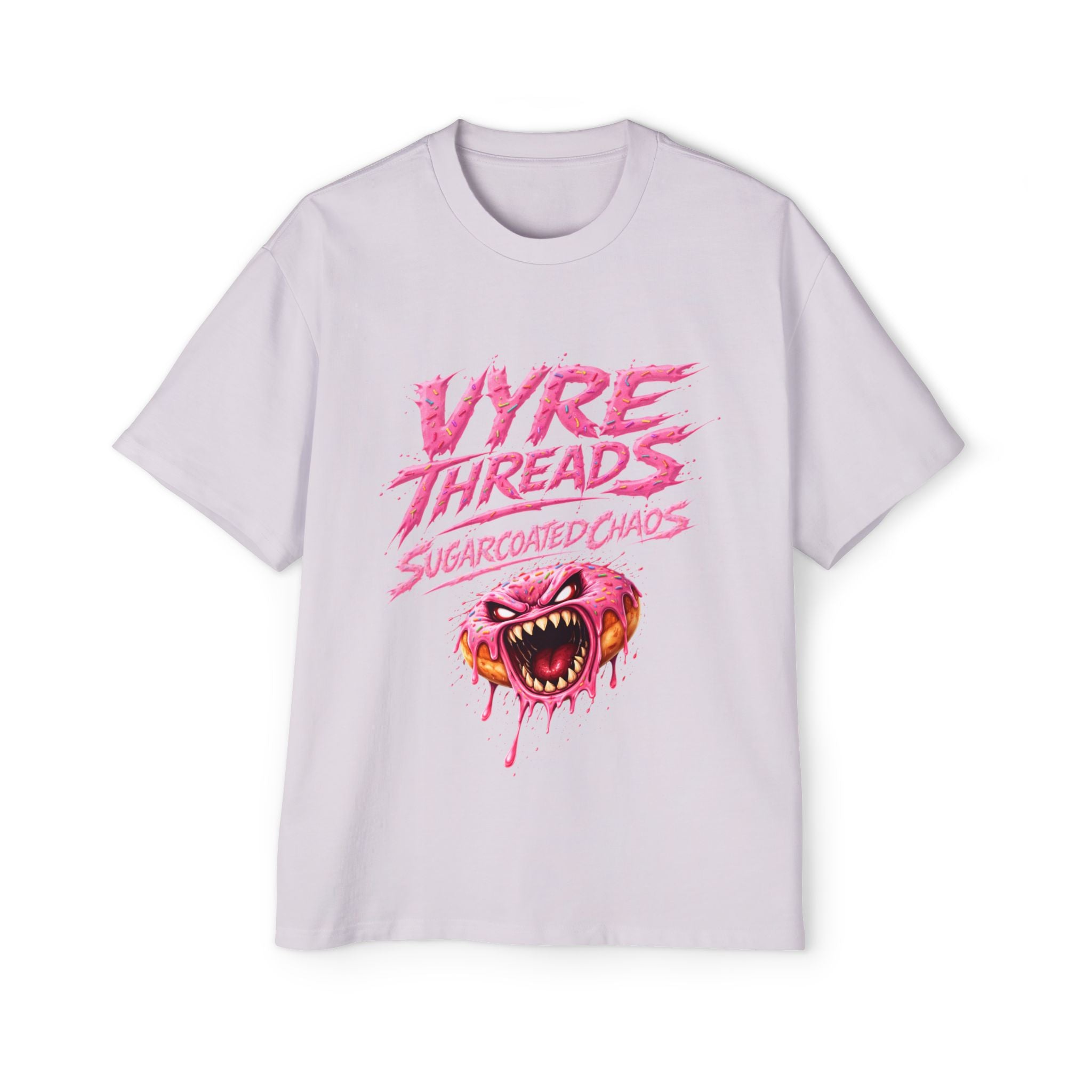 Vyre 'Sugarcoated Chaos' Tee — Men's Oversized Hype Graphic T-Shirt