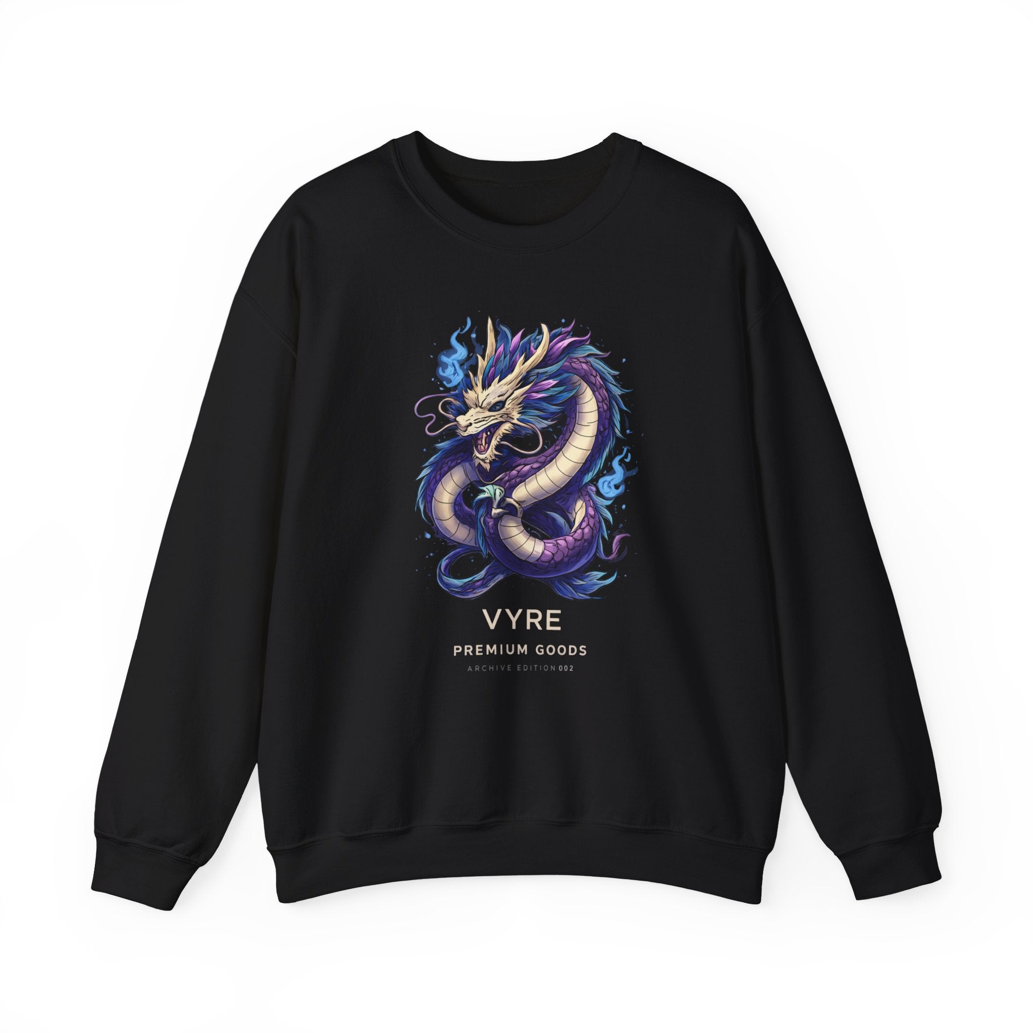 VYRE Archive Edition 002 Japanese Dragon Crewneck Sweatshirt — Limited Luxury