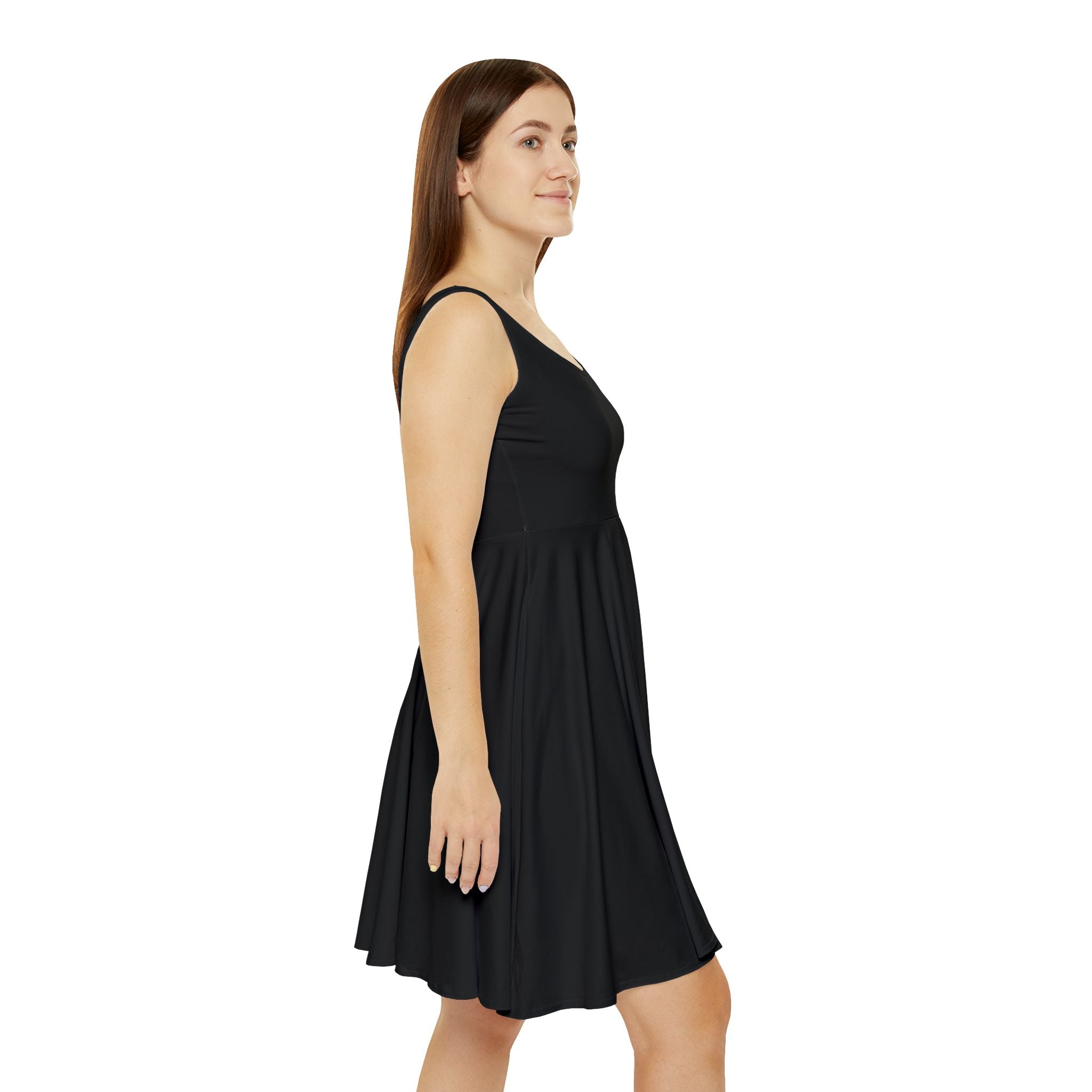 Premium VYRE Skater Dress — Women's Luxury AOP