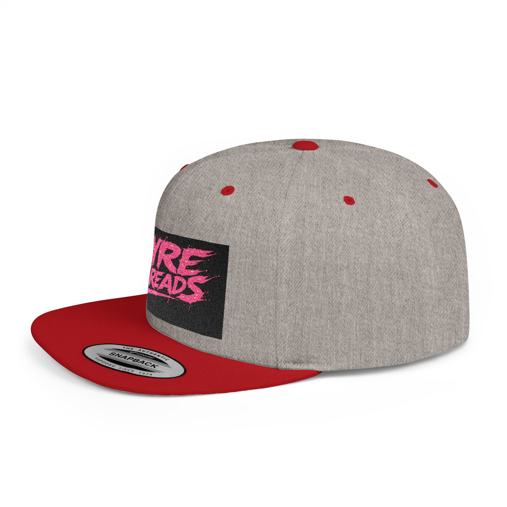 Pink Graffiti Snapback Hat — Hype Streetwear Flat Bill Cap