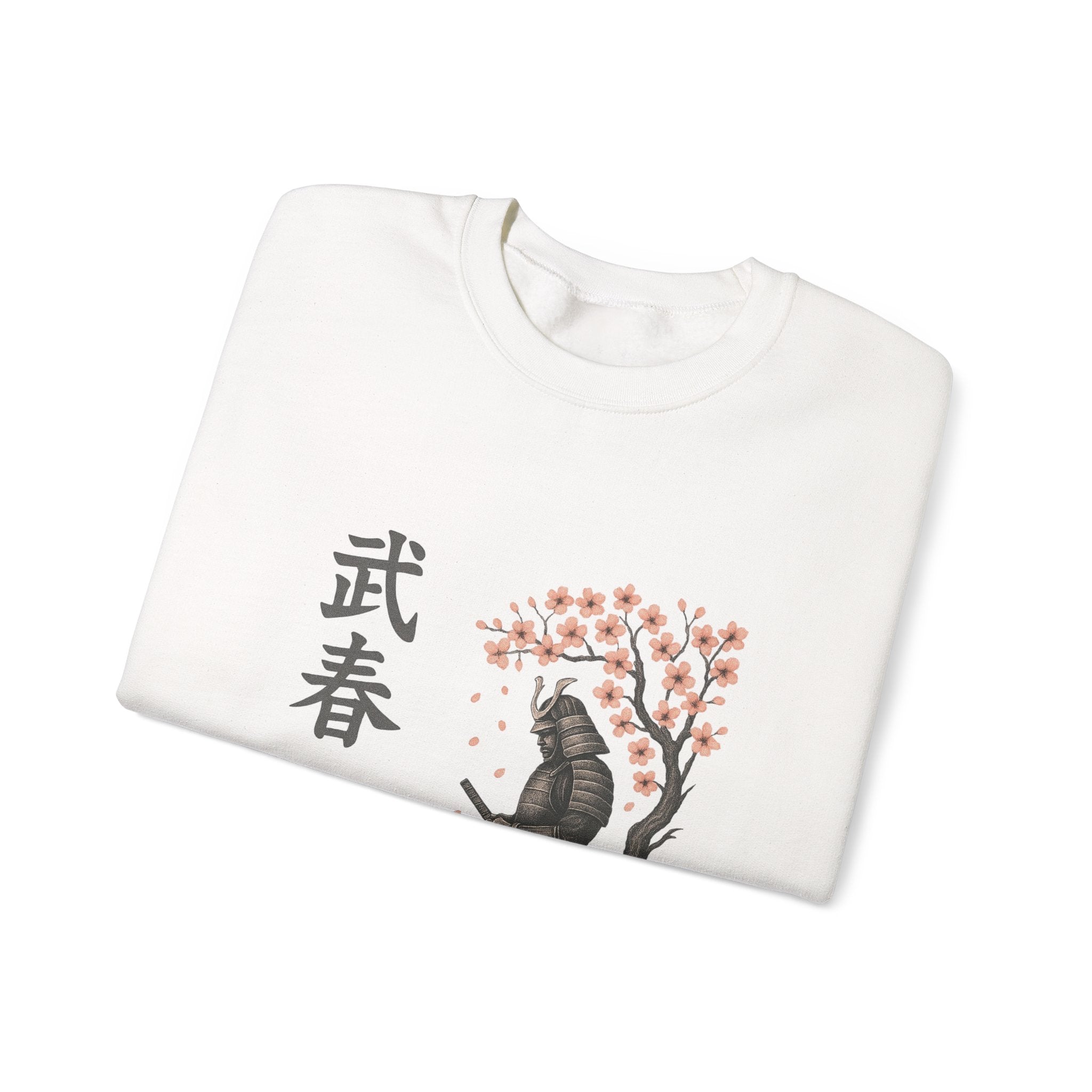Samurai Cherry Blossom Sweatshirt – VYRE Graphic Crewneck