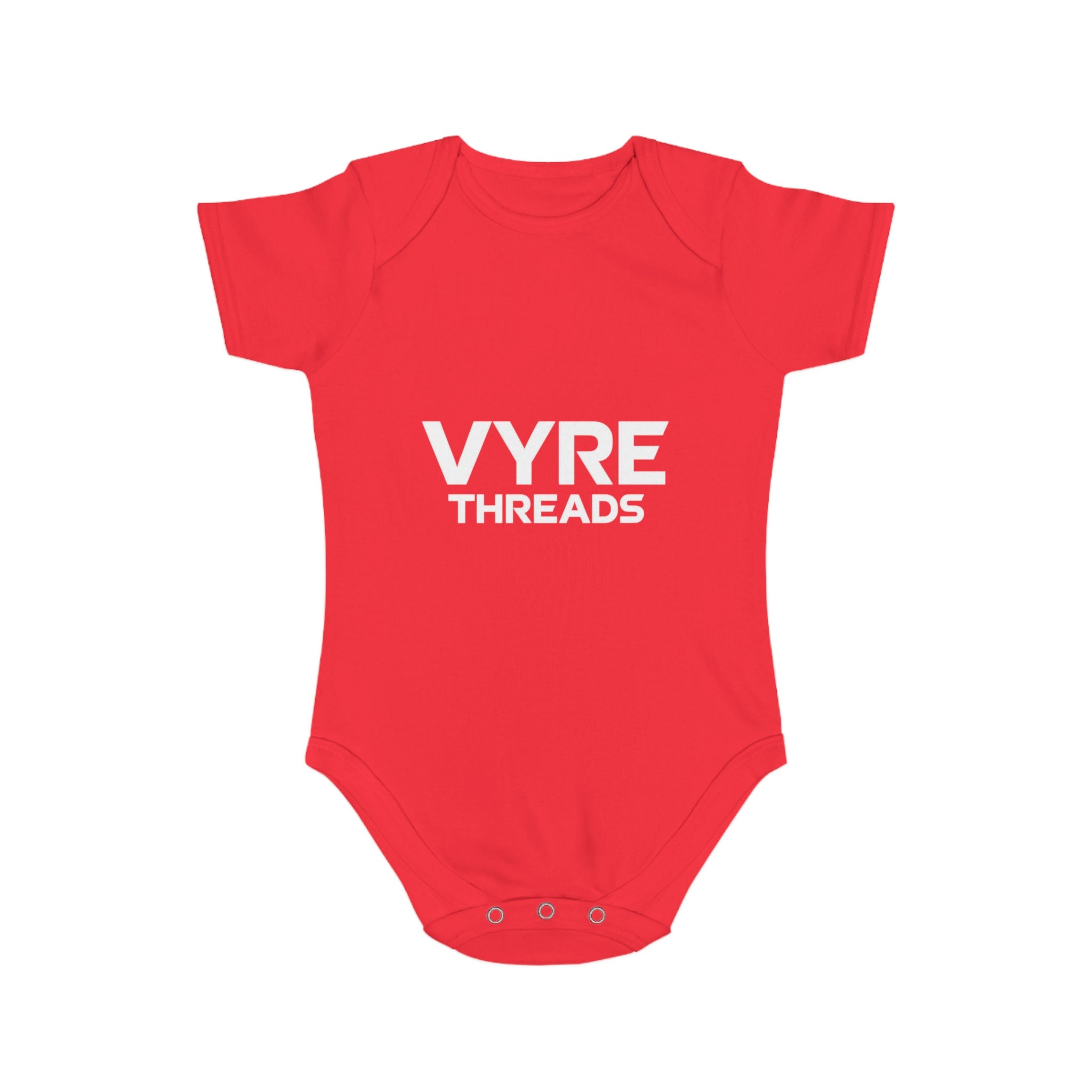 Baby Bodysuit — VYRE THREADS Logo Infant Onesie (Black)
