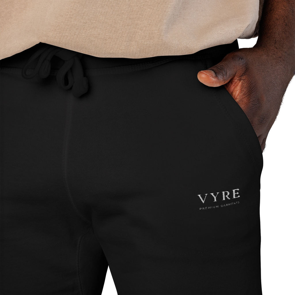 VYRE NOCTURNE Embroidered Joggers — Premium Luxury Activewear