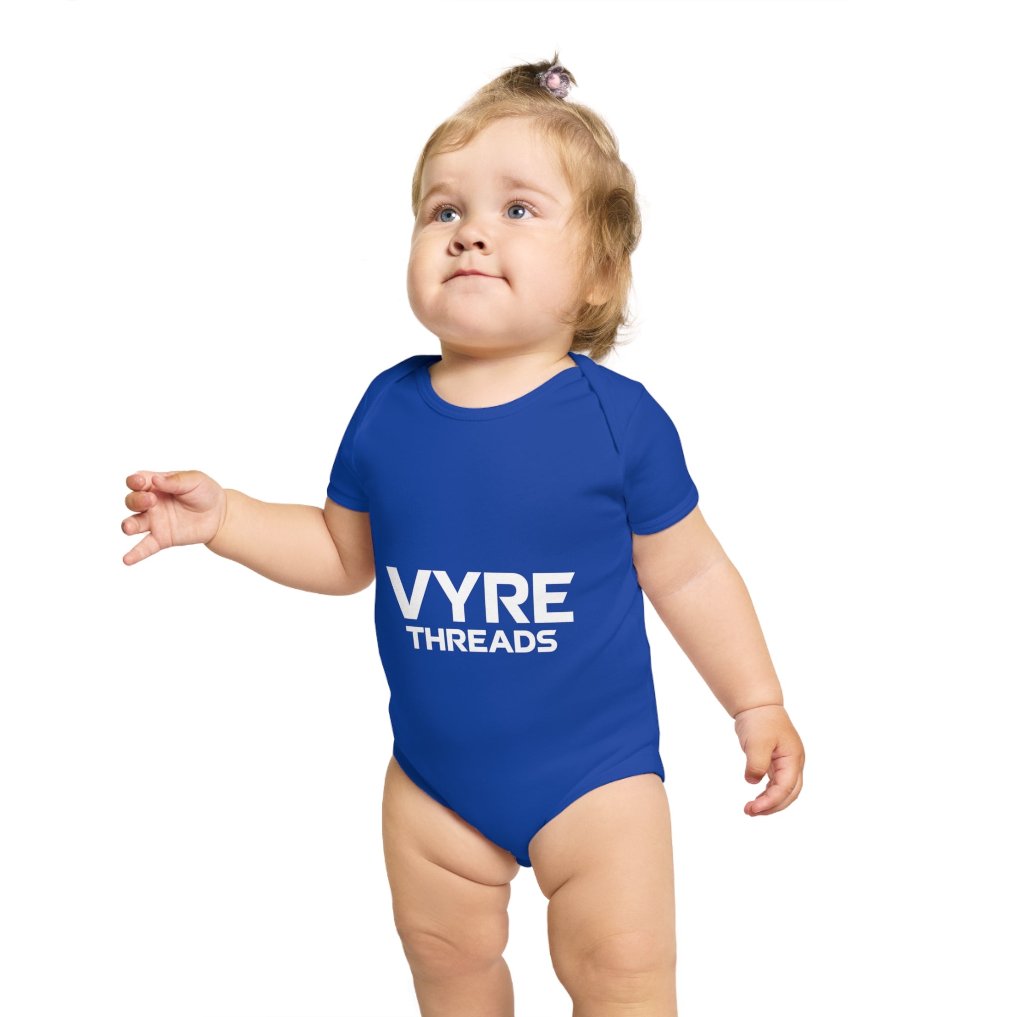 Baby Bodysuit — VYRE THREADS Logo Infant Onesie (Black)