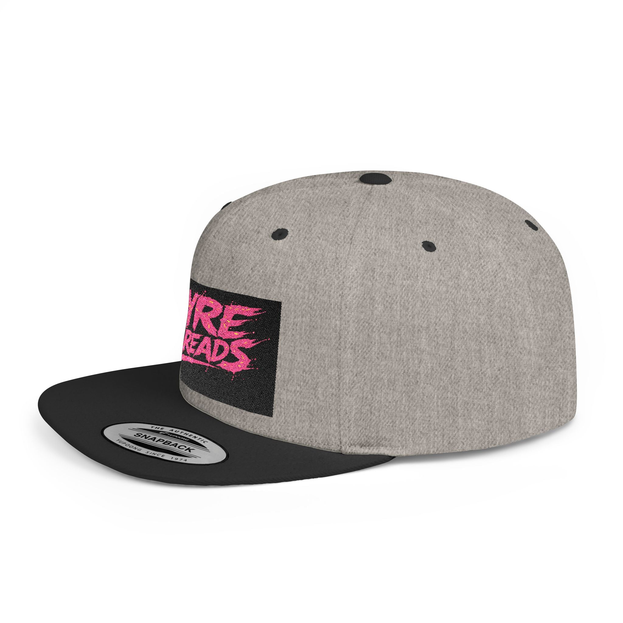 Pink Graffiti Snapback Hat — Hype Streetwear Flat Bill Cap