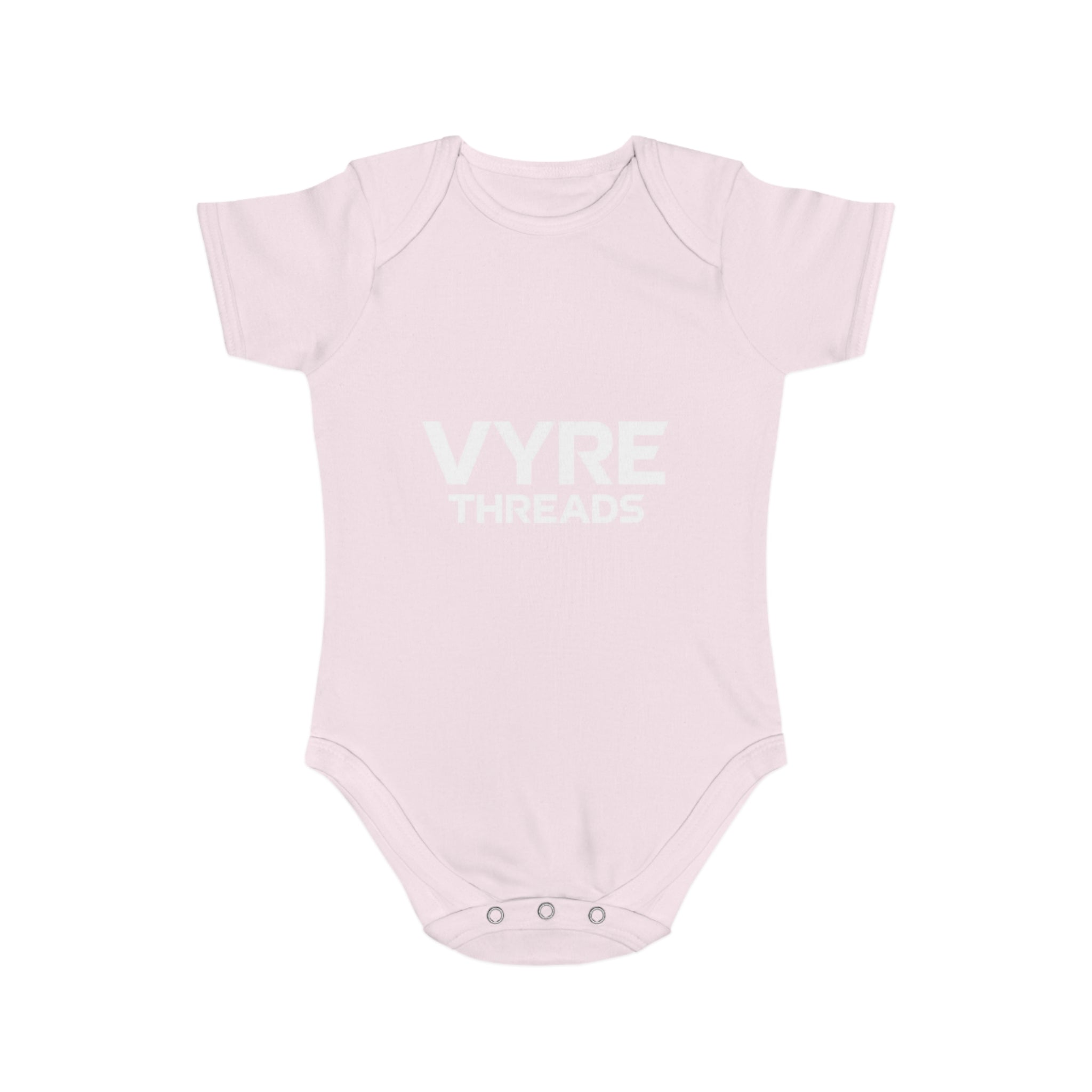 Baby Bodysuit — VYRE THREADS Logo Infant Onesie (Black)