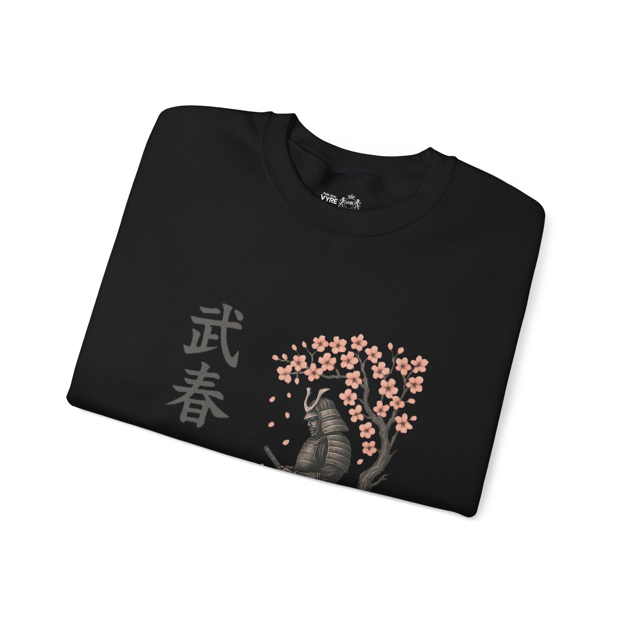 Samurai Cherry Blossom Sweatshirt – VYRE Graphic Crewneck