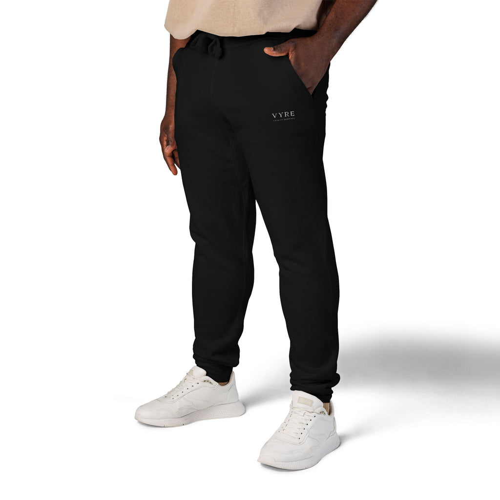 VYRE NOCTURNE Embroidered Joggers — Premium Luxury Activewear