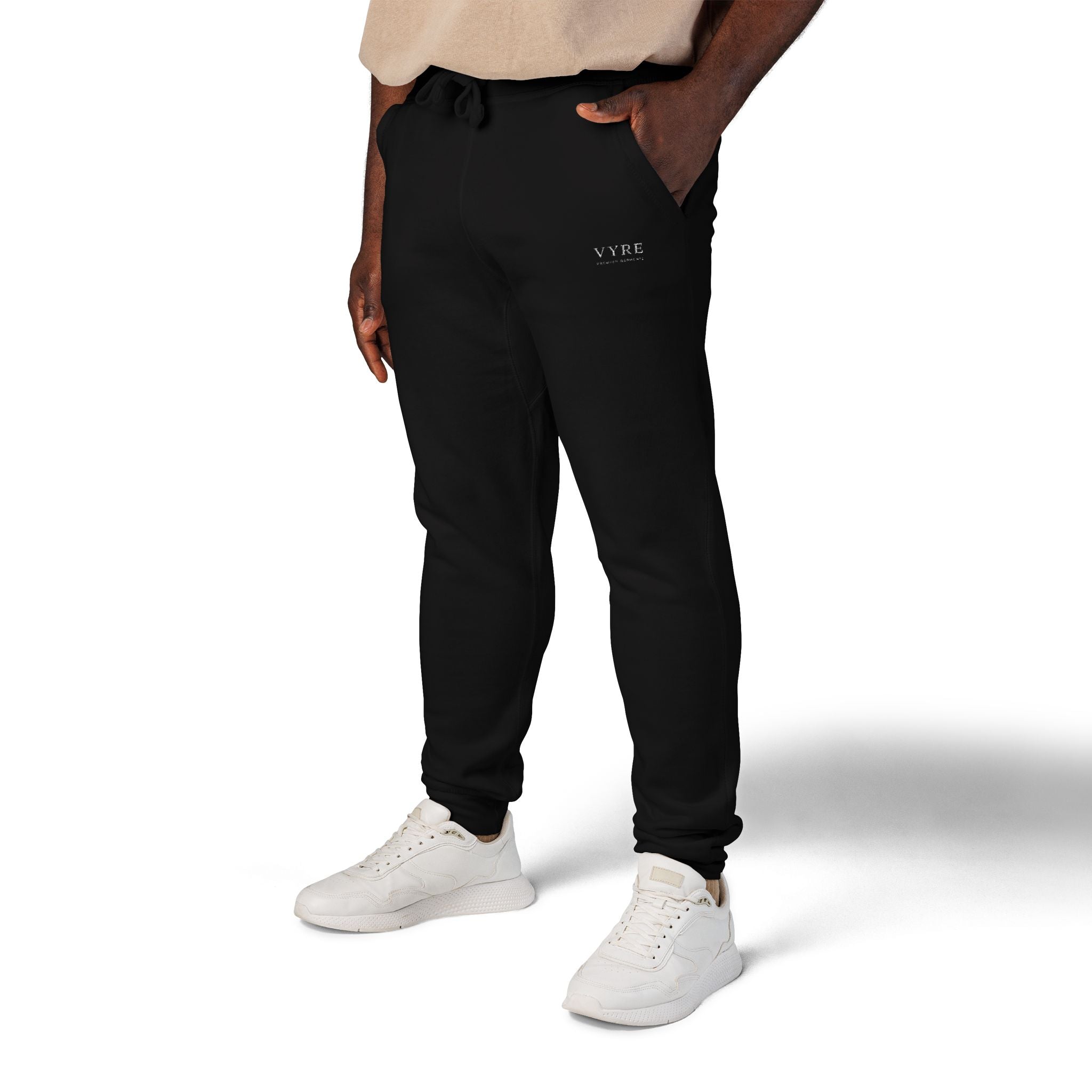 VYRE NOCTURNE Embroidered Joggers — Premium Luxury Activewear