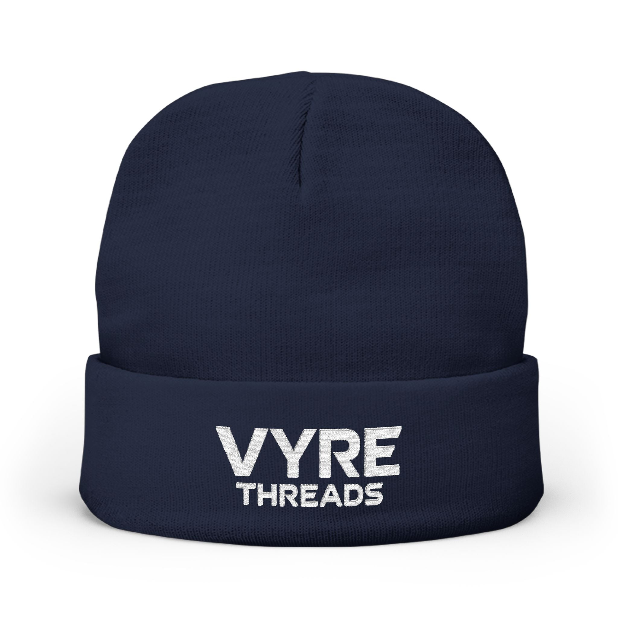 MARKETING HYPE Embroidered Knit Beanie