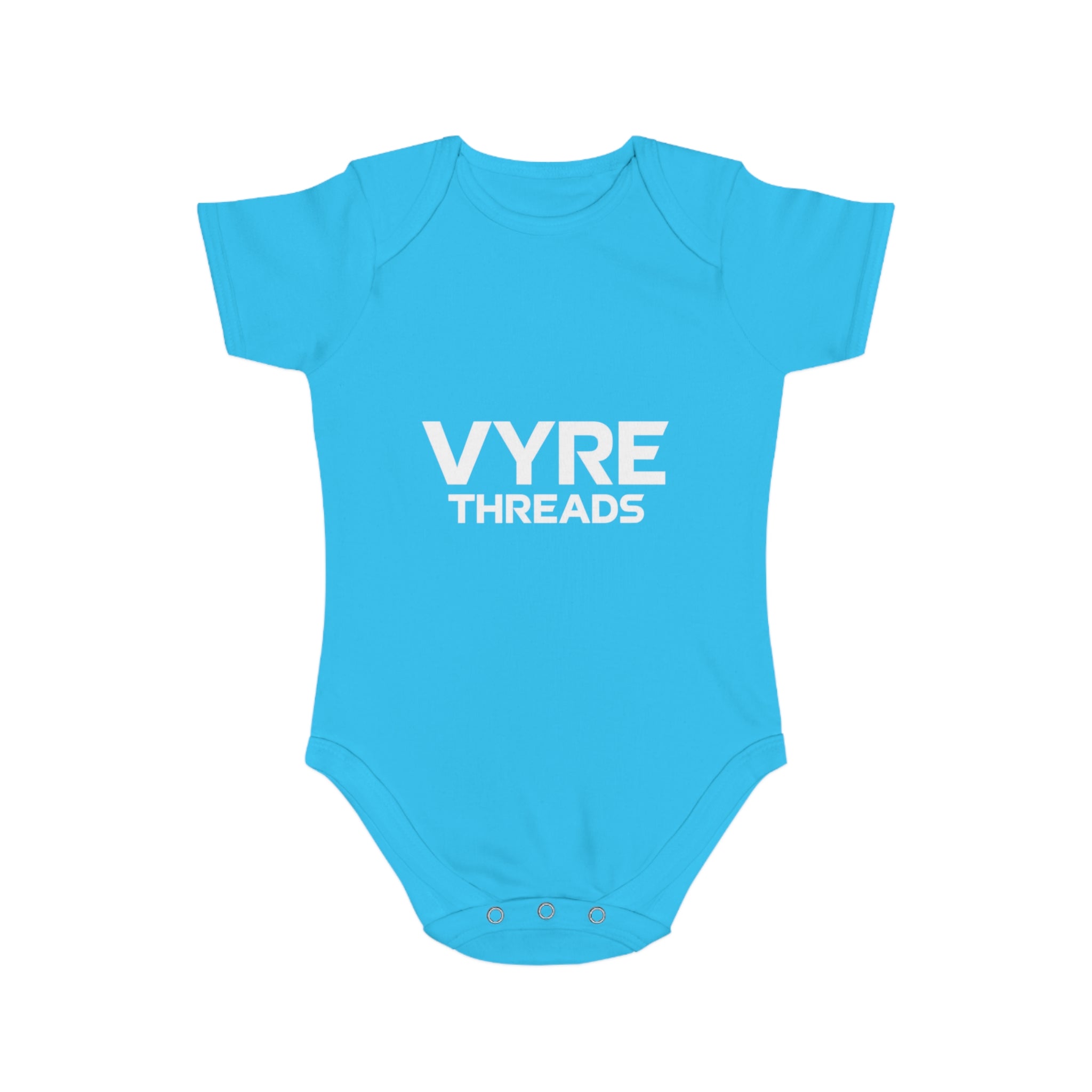 Baby Bodysuit — VYRE THREADS Logo Infant Onesie (Black)