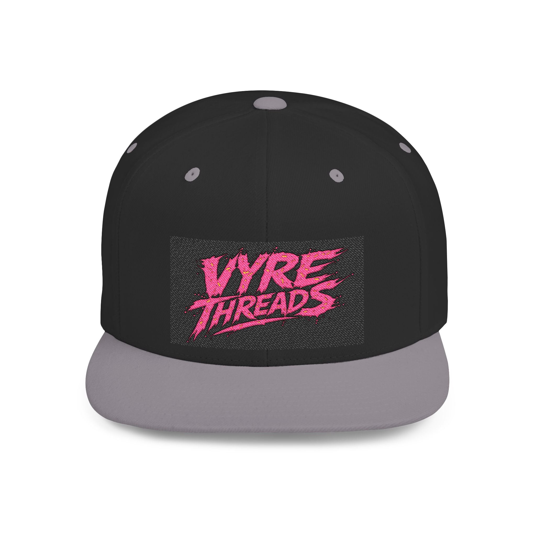 Pink Graffiti Snapback Hat — Hype Streetwear Flat Bill Cap