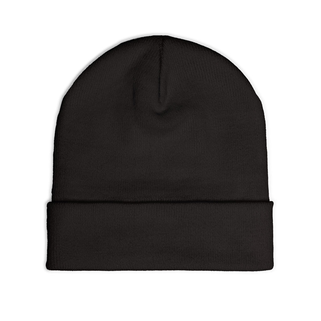 MARKETING HYPE Embroidered Knit Beanie
