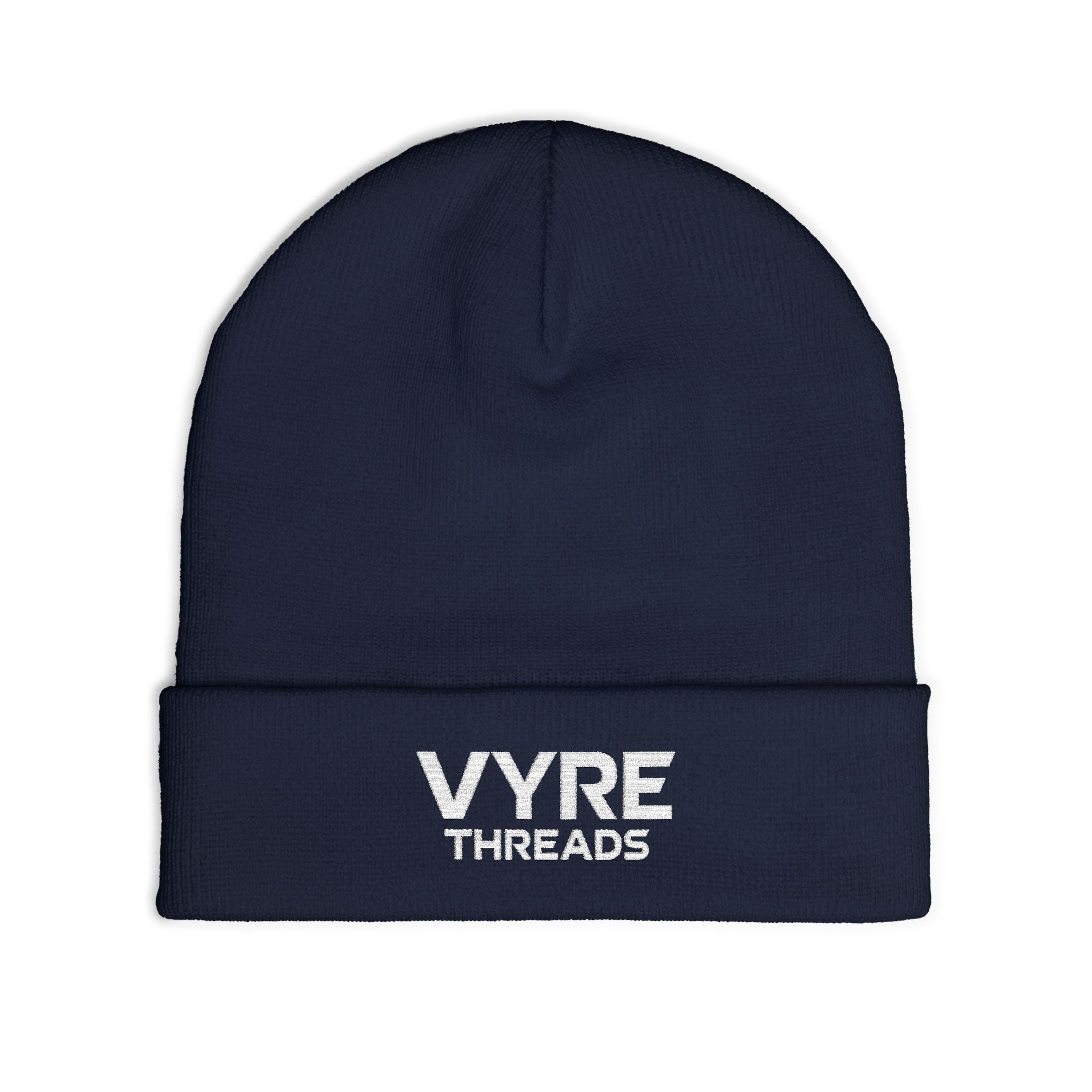 MARKETING HYPE Embroidered Knit Beanie
