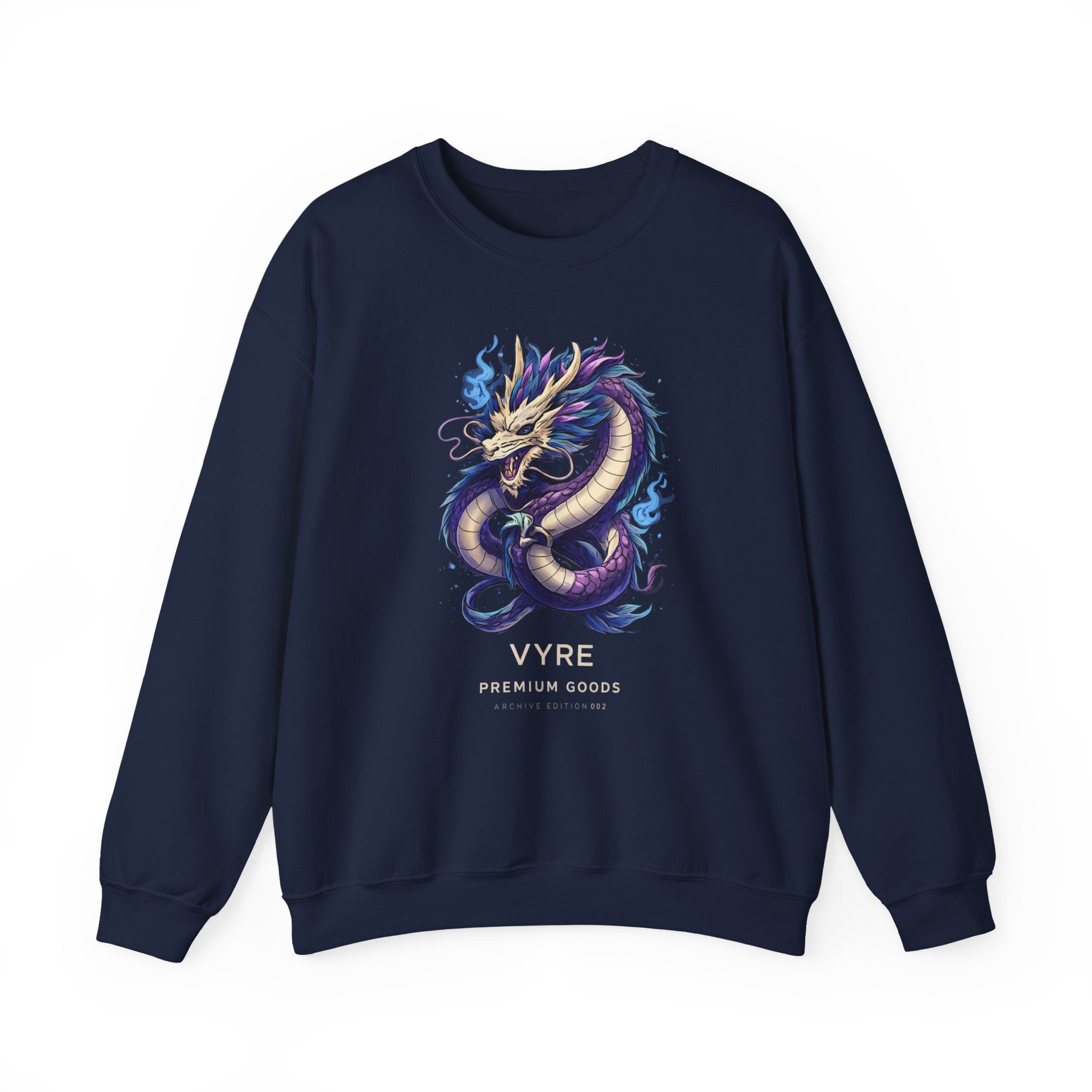 VYRE Archive Edition 002 Japanese Dragon Crewneck Sweatshirt — Limited Luxury