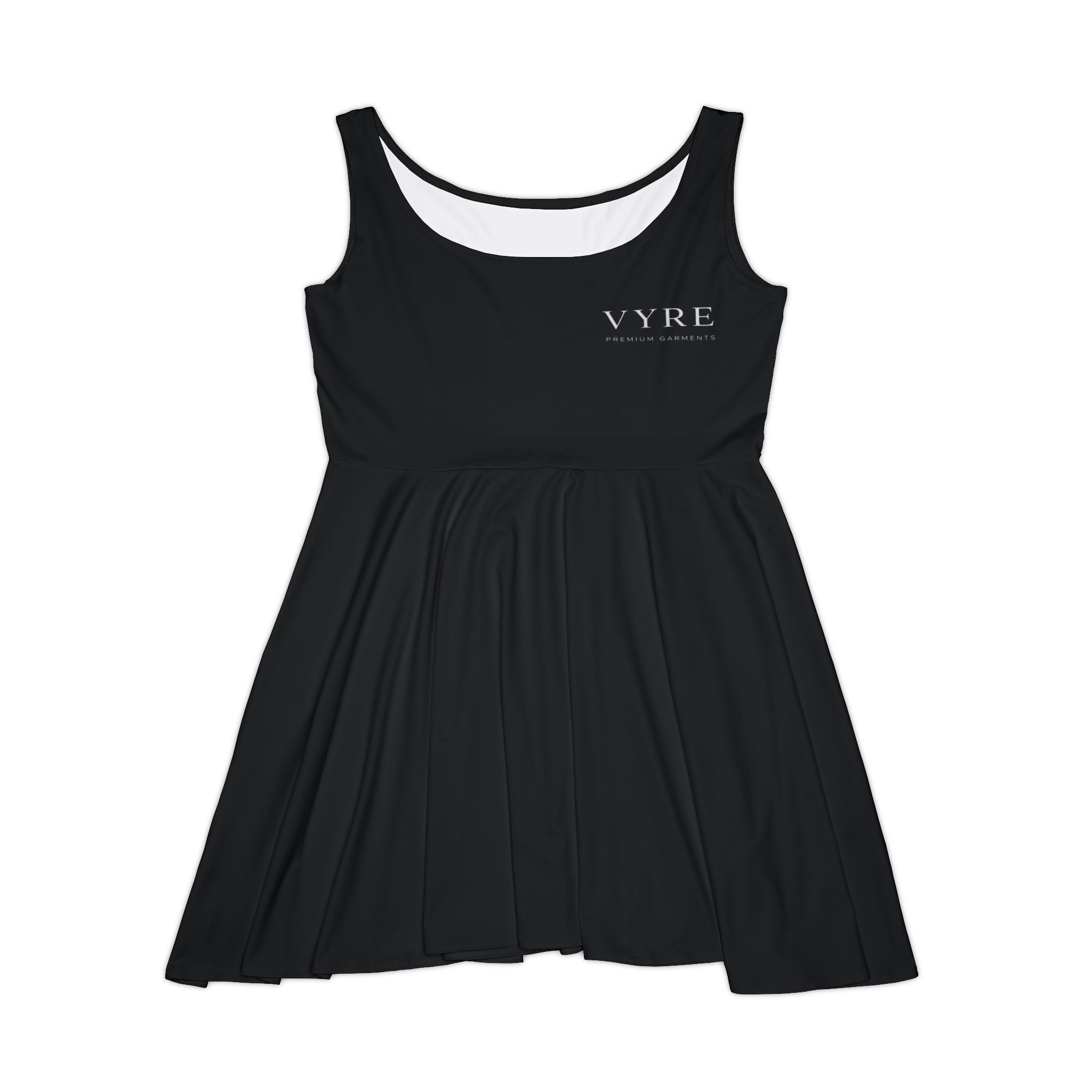 Premium VYRE Skater Dress — Women's Luxury AOP