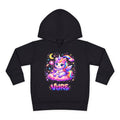 Cute Rainbow Unicorn Toddler Hoodie — "Vore" Graphic Pullover