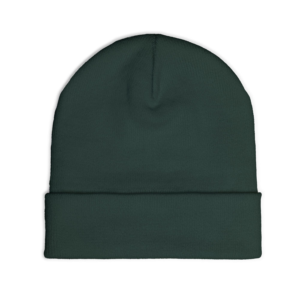 MARKETING HYPE Embroidered Knit Beanie