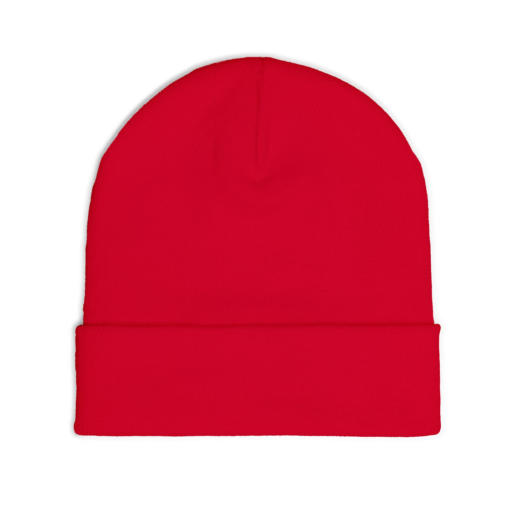 MARKETING HYPE Embroidered Knit Beanie