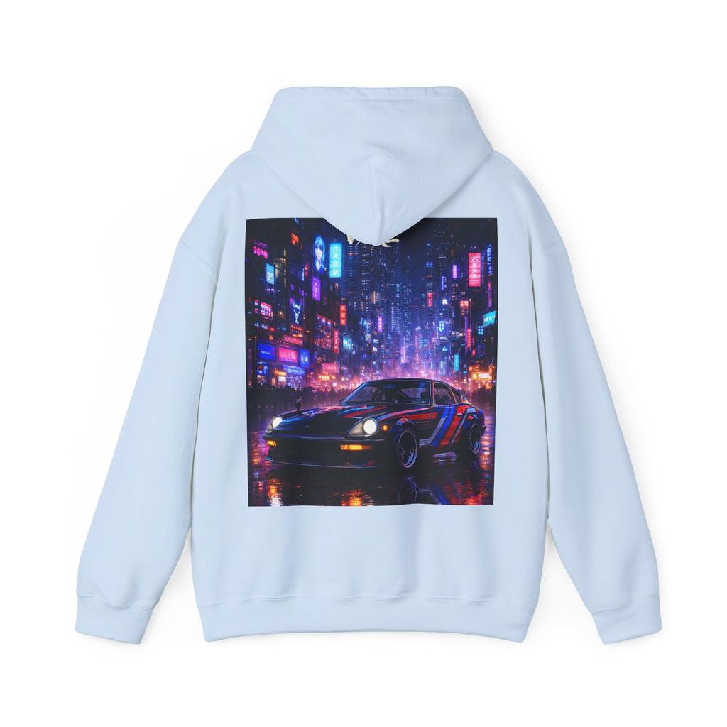 VYRE Cybercity Retro Hoodie — Hype Streetwear Cyberpunk Pullover